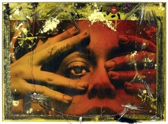 "Sin título (Amor)" obra en técnica mixta del artista Raphael Mazzucco