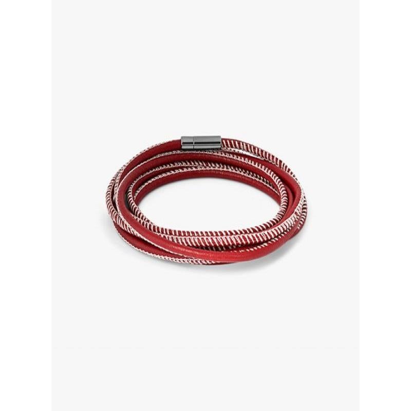 Raphael Mini Pop 1m social distancing bracelet in red leather, Size XL

Today, the world is facing the coronavirus crisis, a pandemic that has changed life for millions of people. As we find ourselves in unsettling times, now is the time to give