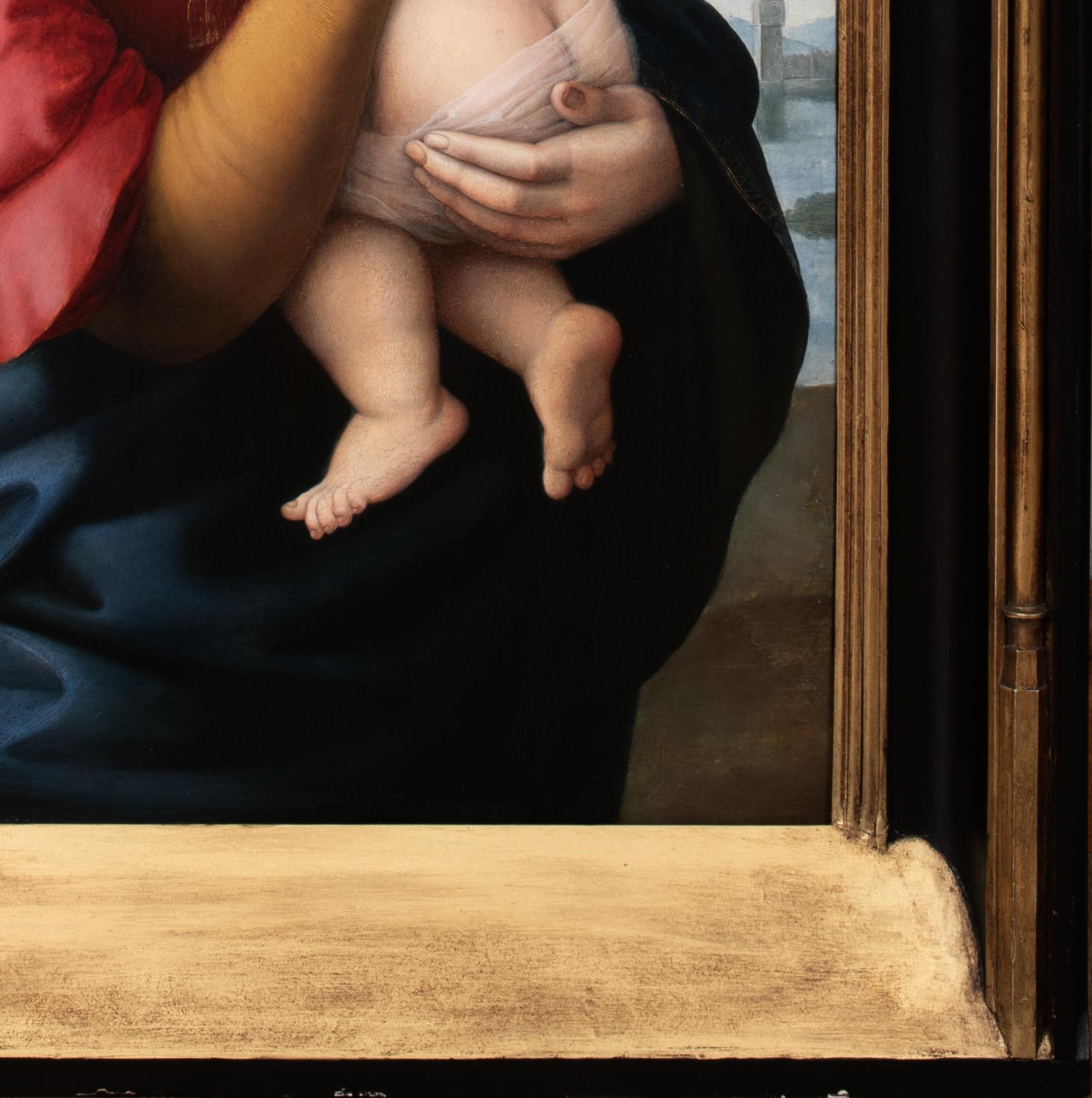 Madonna Tempi, siglo XVII

seguidor de RAFAEL (1483-1520)

Gran representación del Viejo Maestro renacentista italiano del siglo XVII de la Madonna Tempi, óleo sobre tabla. Representación de excelente calidad y estado de la 