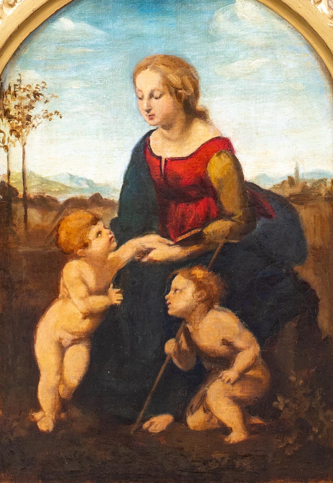 Madonna & Child, 19th Century   European School - after Raphael (1483-1520)  For Sale 2