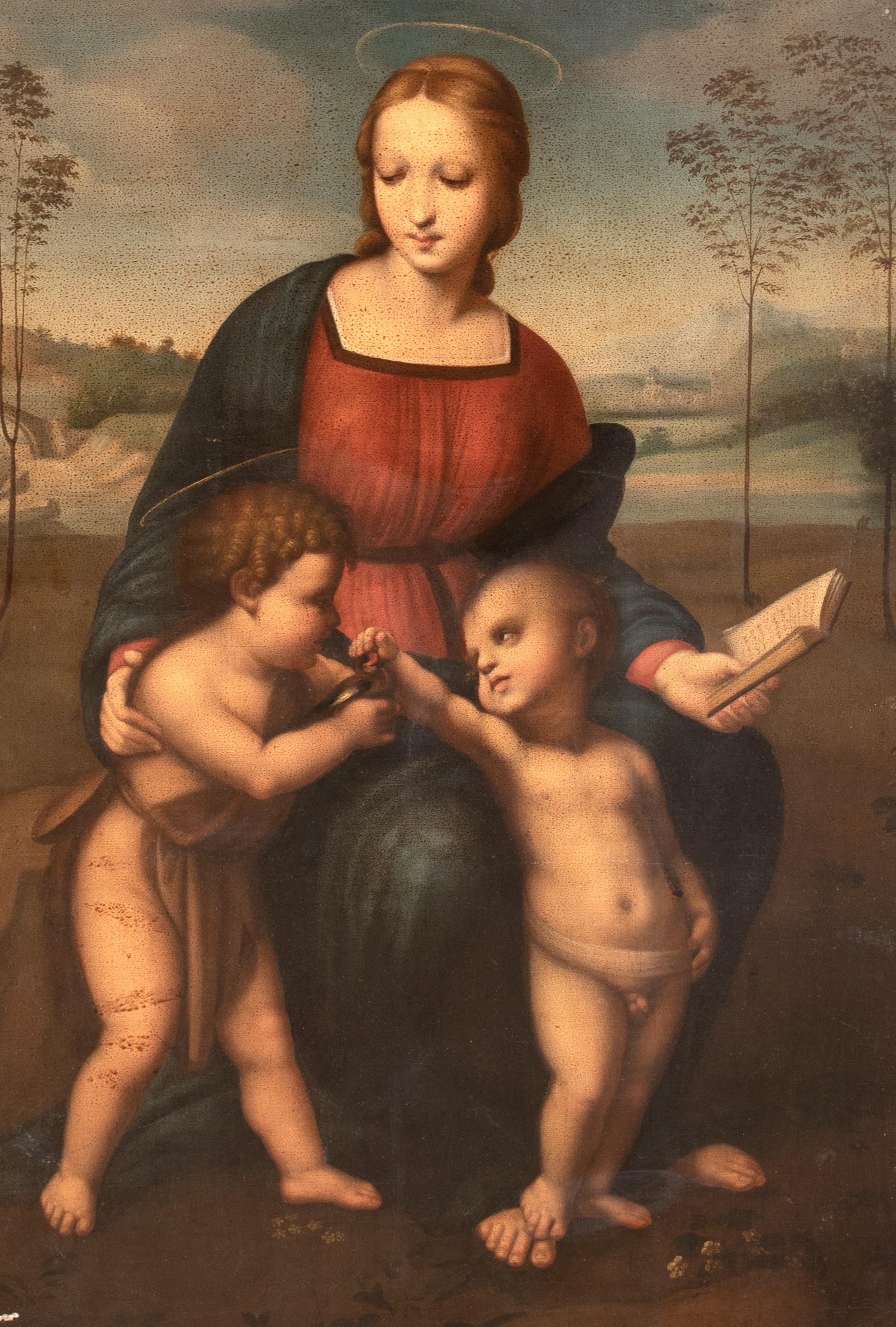 Madonna del Cardellino, XVIII secolo  dopo RAFFAELE (1483-1520) in vendita 1