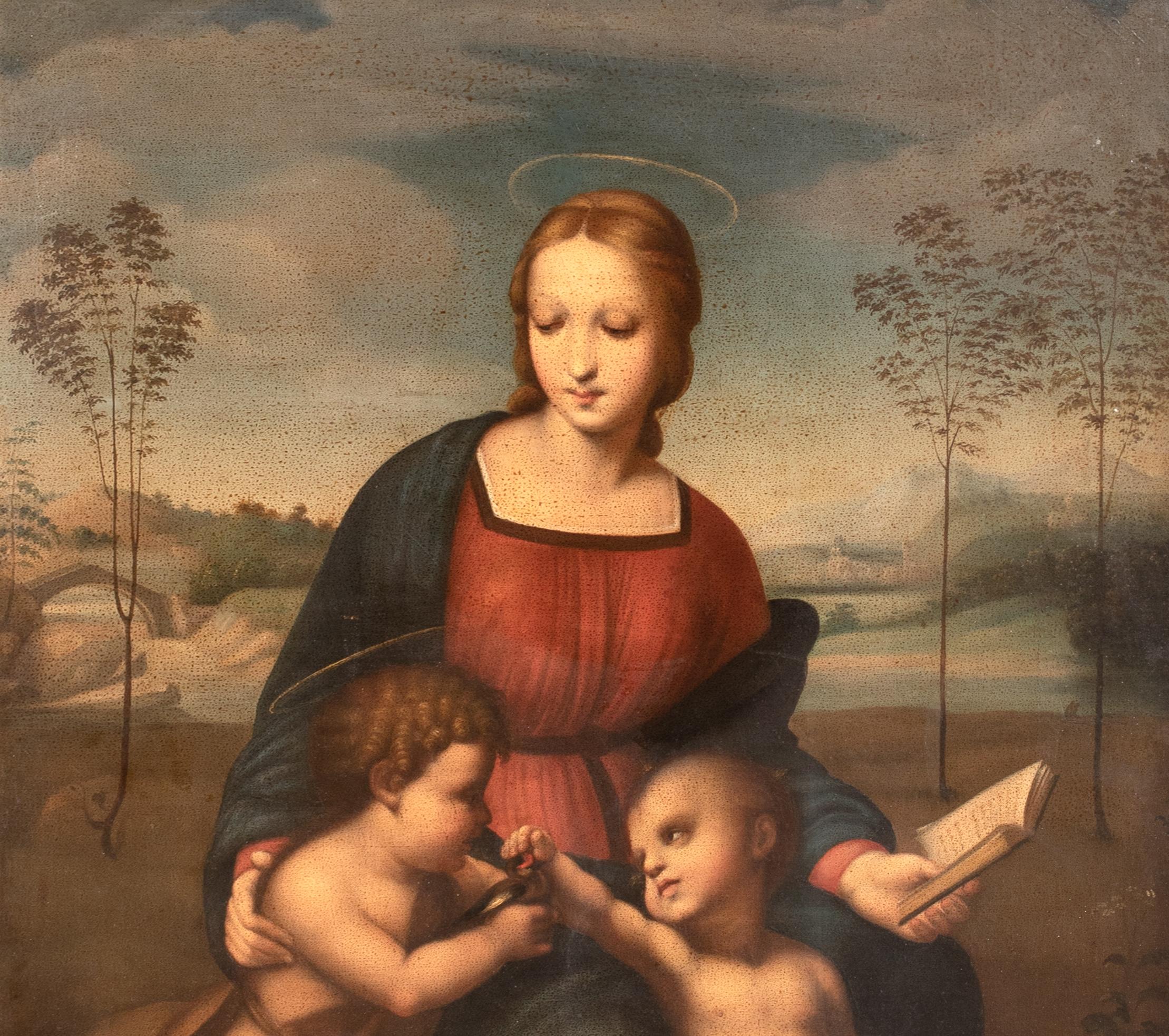 Madonna del Cardellino, XVIII secolo  dopo RAFFAELE (1483-1520) in vendita 3