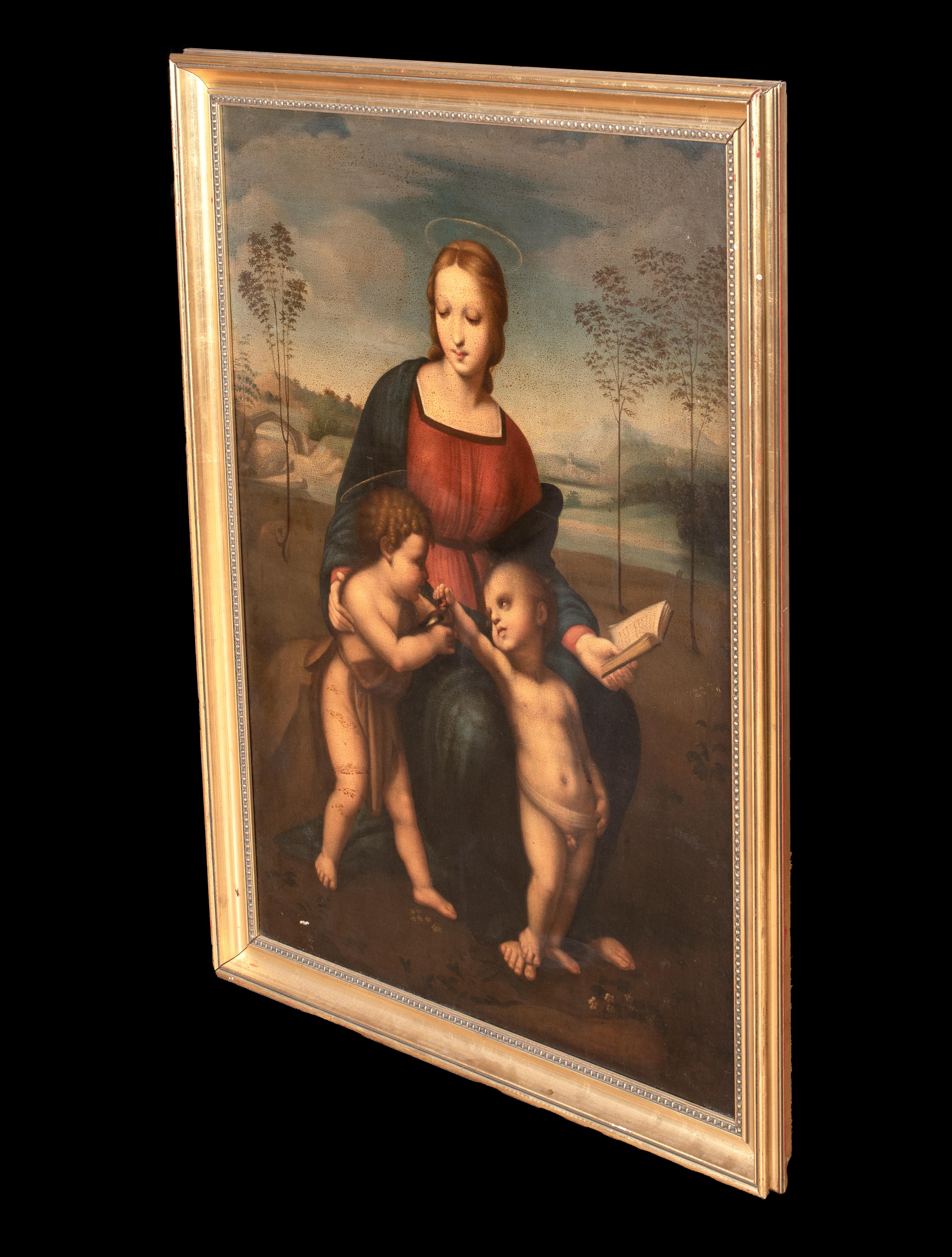 Madonna del Cardellino, XVIII secolo  dopo RAFFAELE (1483-1520) in vendita 4