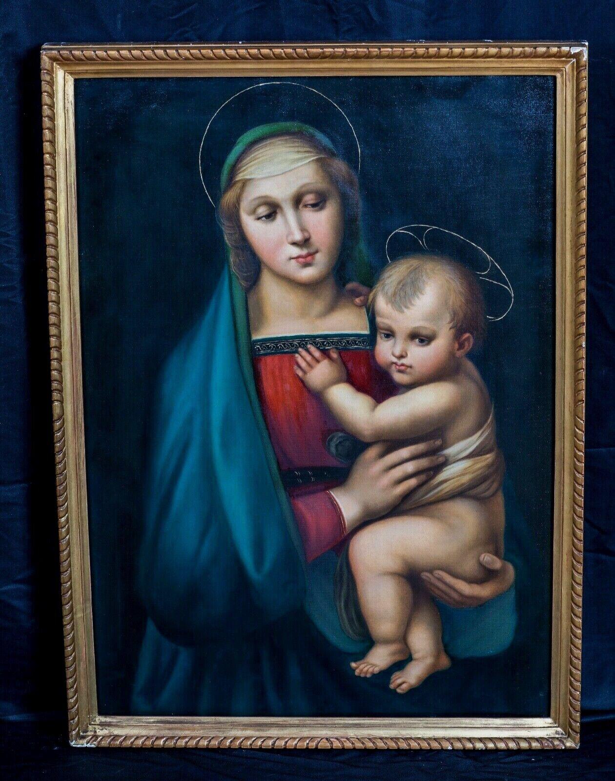 Raphael (Raffaello Sanzio da Urbino) Portrait Painting - The Tempi Madonna, 16th Century RAPHAEL (1482-1520)