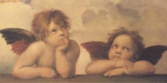 Raffaello Sanzio 'Angeli Cherubini' 1996- Offsetlithographie