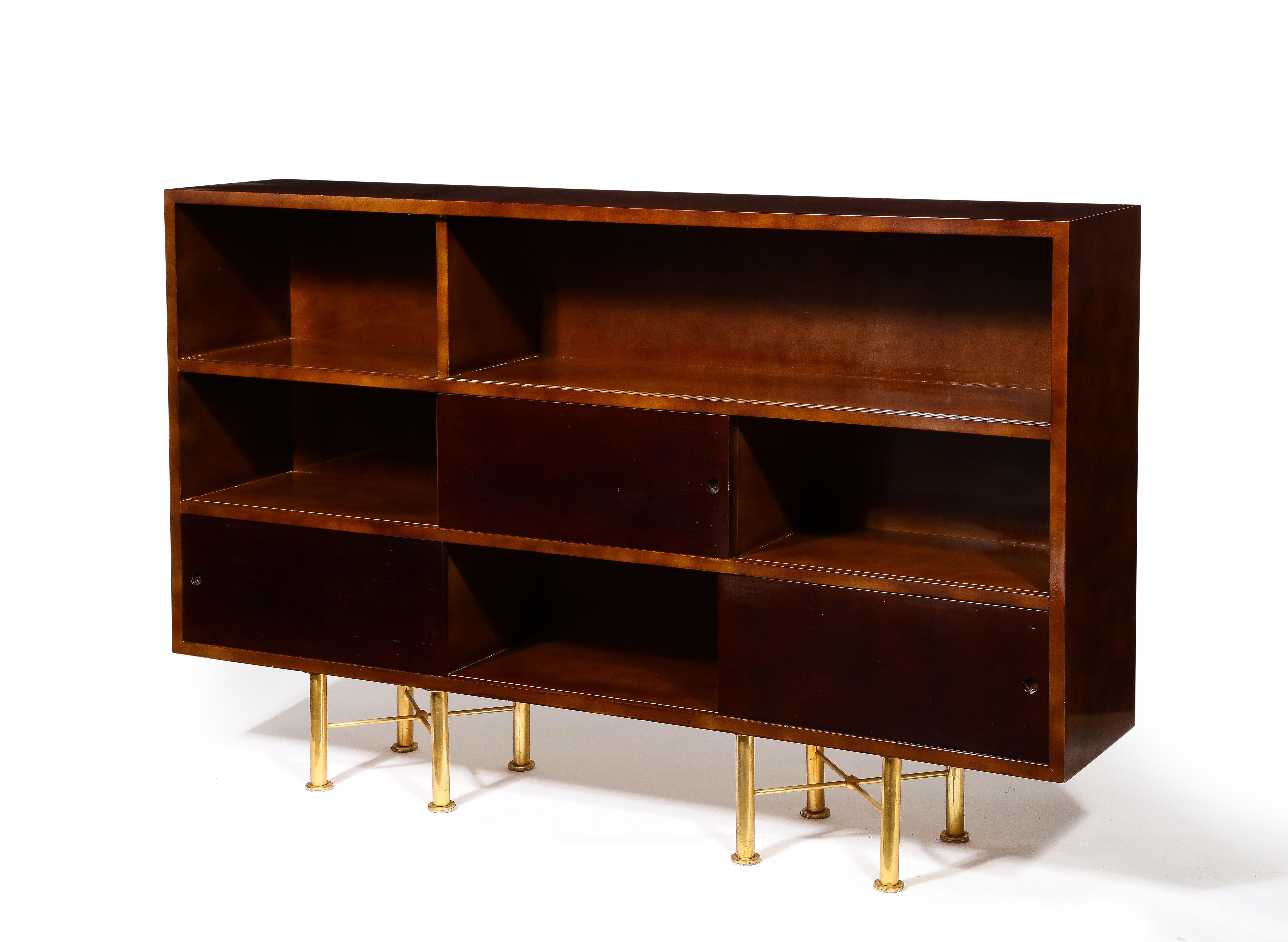 Raphael Raffel Bookcase, France 1950's In Good Condition For Sale In New York, NY