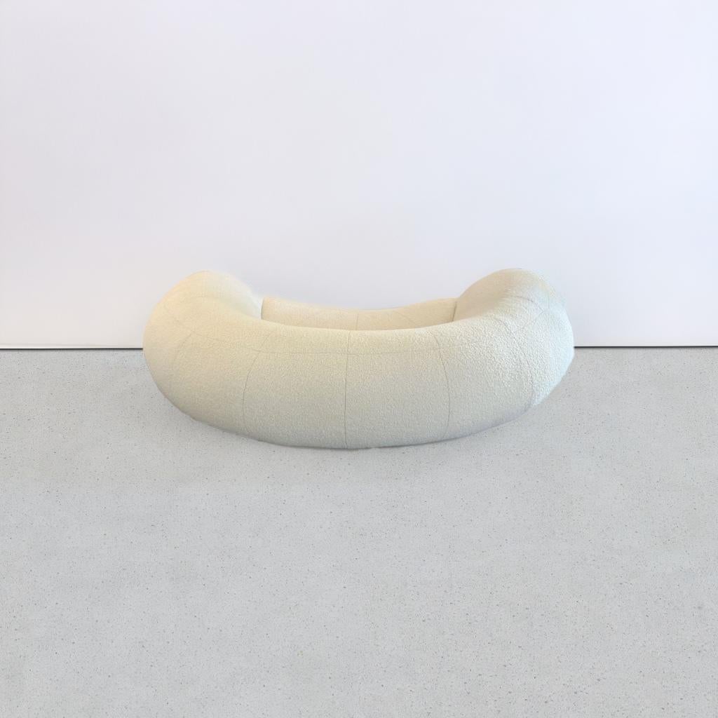 Raphael Raffel Sofa, 1970s

Newly reupholstered in an ivory wool bouclé by Pierre Frey.