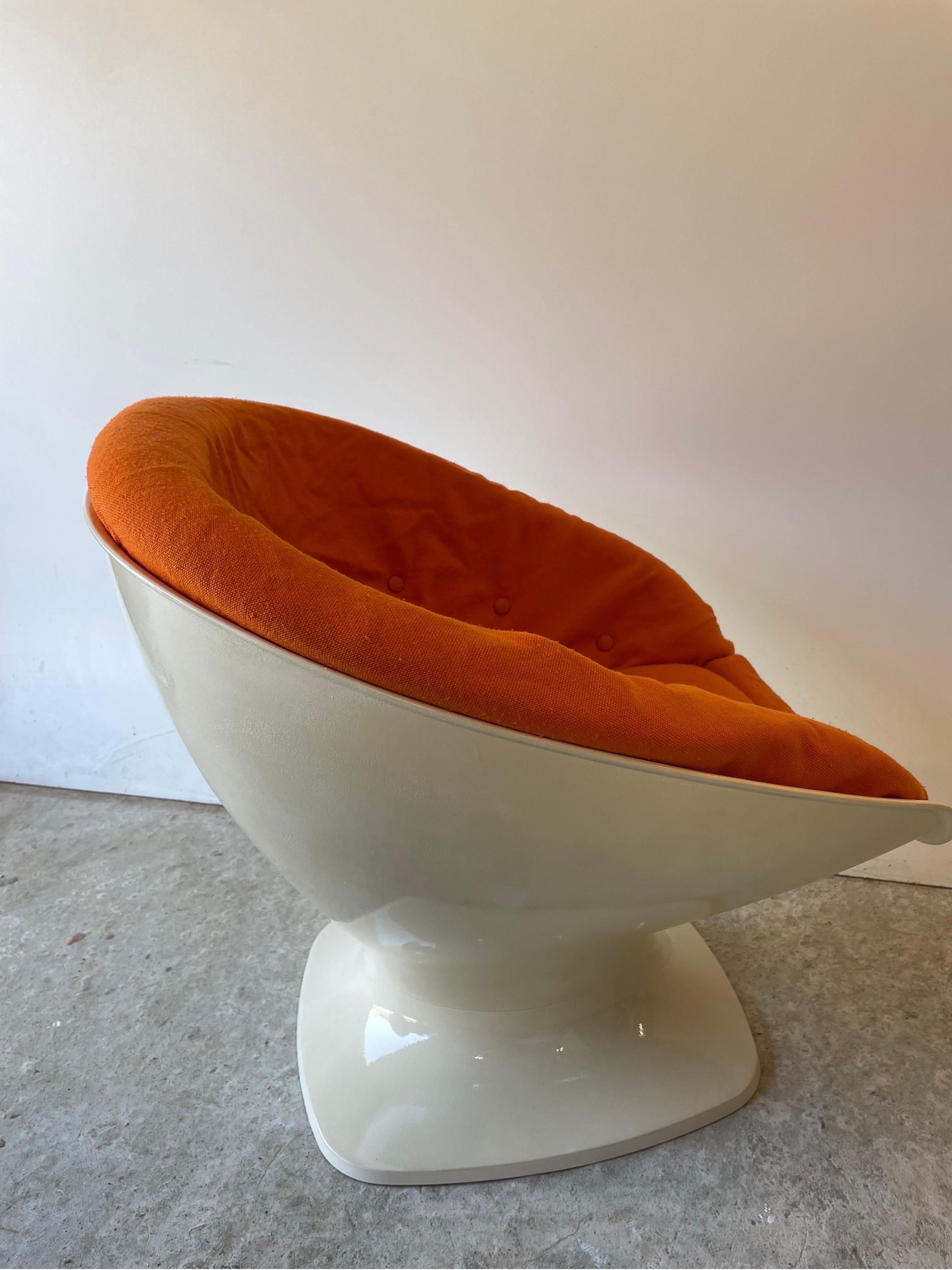 Late 20th Century Raphael Raffel Für Herman Miller: Egg Chair Aus Dem Space Age, 1965 Frankreich
