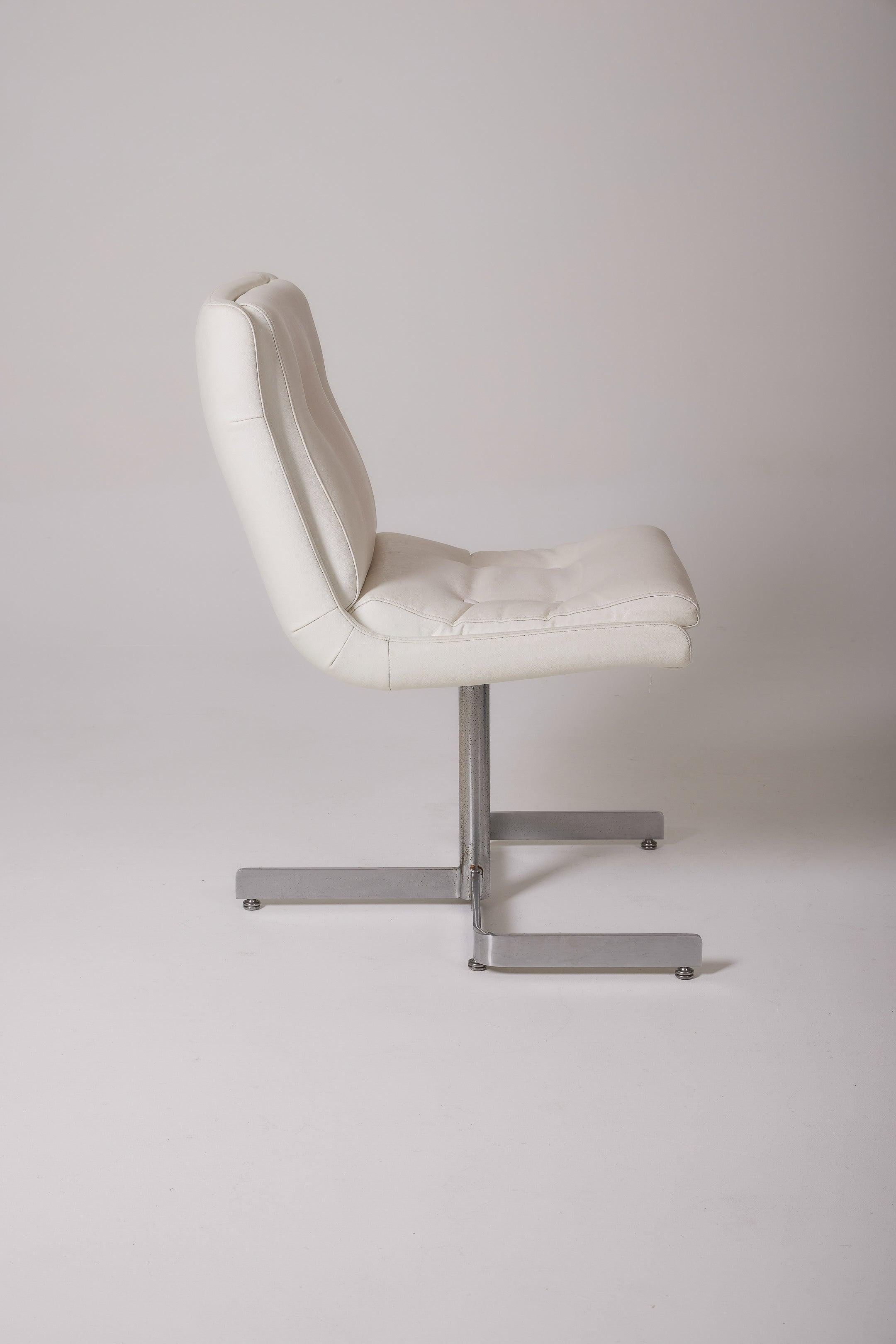 Raphael Raffel leather armchair For Sale 1
