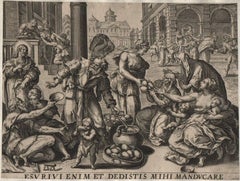 The Mercies of Christ - 1580-1585 Set of 8 Plates Old Master Engravings