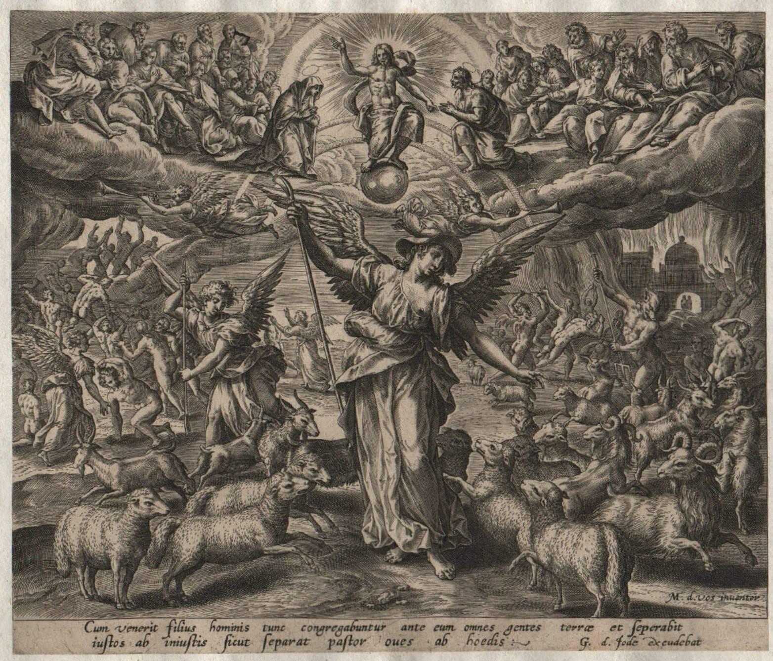 Raphael Sadeler the Elder Figurative Print - The Mercies of Christ - 1580-1585 Set of 8 Plates Old Master Engravings