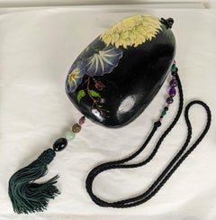 Rafael Sanchez Hand Painted Minaudiere