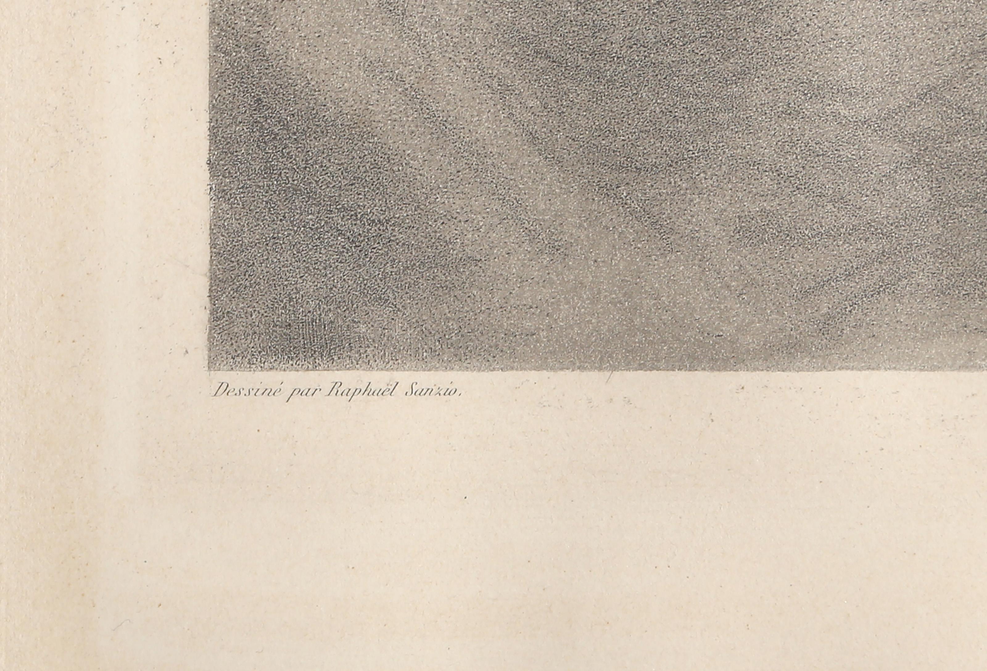 Heliodrorus, Gravure des Maîtres anciens d'après Raphael Sanzio da Urbino en vente 2