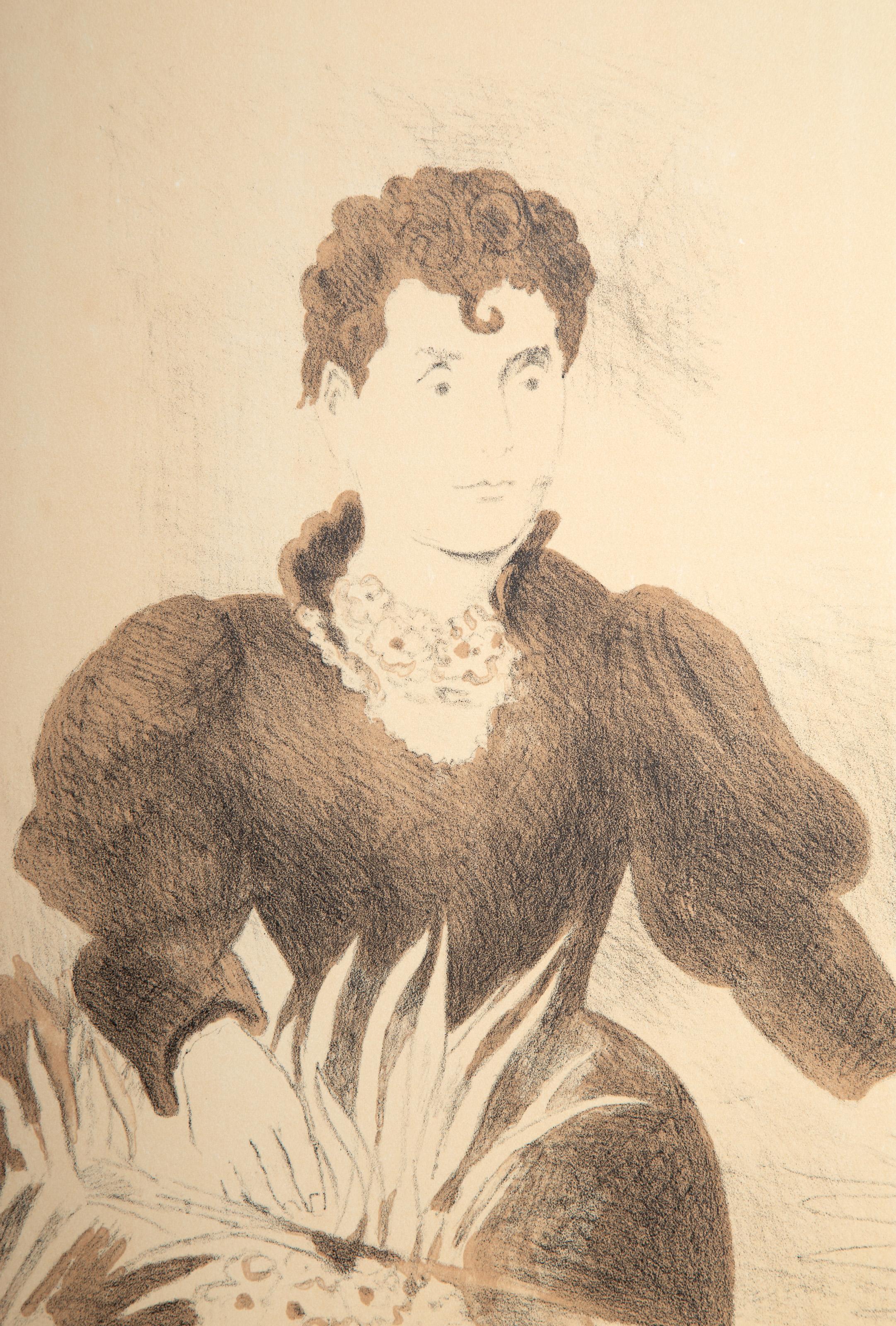 Raphael Soyer, Russian/American (1899 - 1987) -  Mother. Medium: Lithograph, signed and numbered in pencil, Edition: 43/150, Image Size: 17.75 x 12 inches, Size: 26 x 20 in. (66.04 x 50.8 cm) 