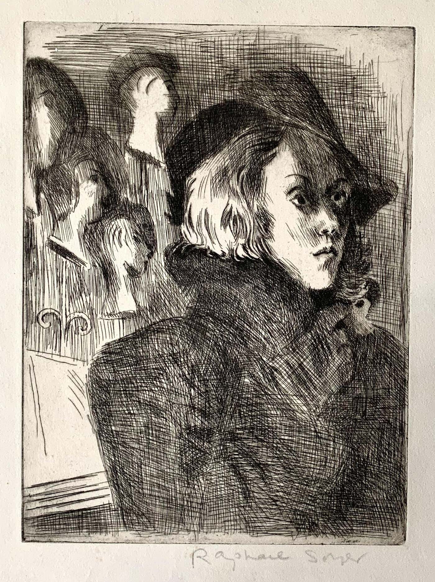 Soyer Raphael Soyer - PASSER-BY For Sale at 1stDibs | raphael soyer print ...