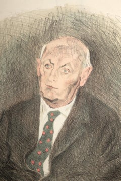 Portrait of Isaac, Lithograph by Raphael Soyer