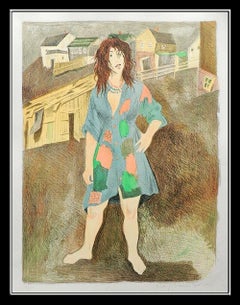 Raphael SOYER SIGNED Isaac Singer Gentleman From Cracow Hodle DELUXE Lithograph