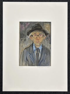 Self Portrait 1979 signé, lithographie en édition limitée