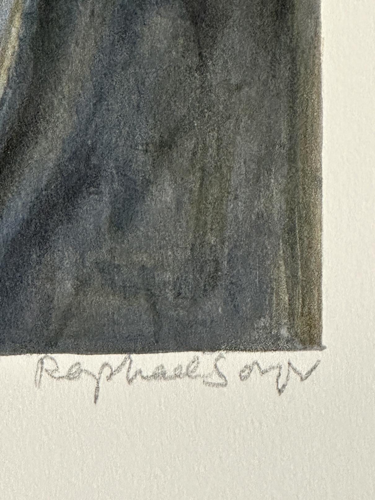 Self Portrait 1980 Signed Limited Edition Lithograph For Sale 1