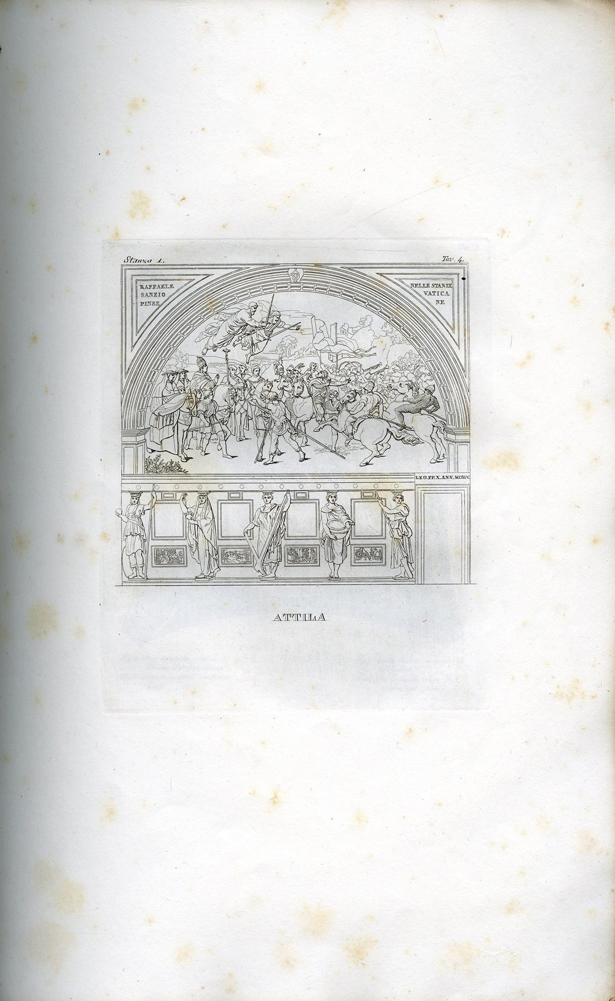Fatto a mano Stanze Vaticane di Raphael - Le Pitture delle Stanze Vaticane in vendita