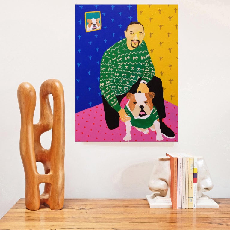 'Rapper's Delight' Portrait Painting by Alan Fears Pop Art For Sale at