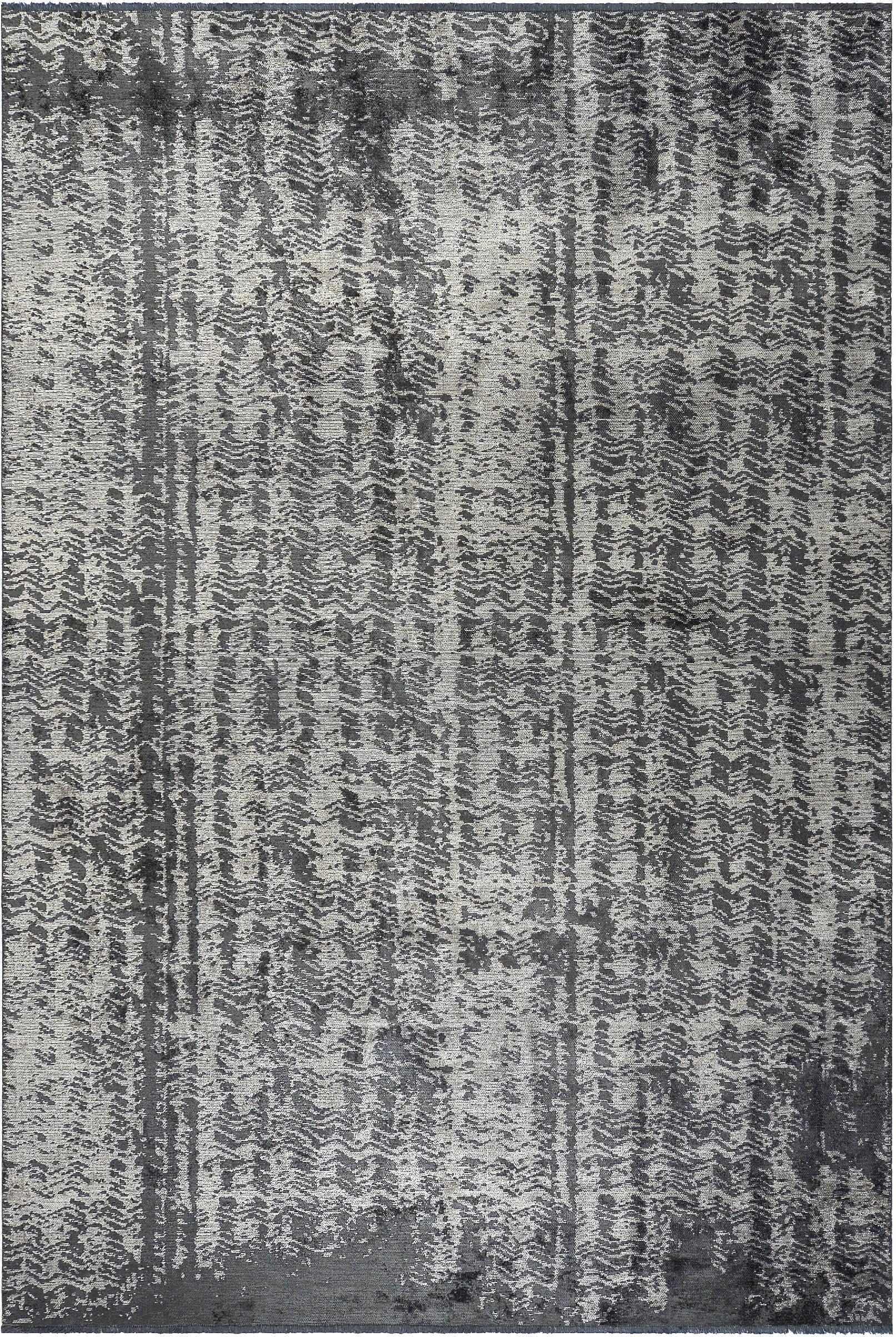 Im Angebot: Moderner abstrakter Luxus-Teppichboden,  (Grau)