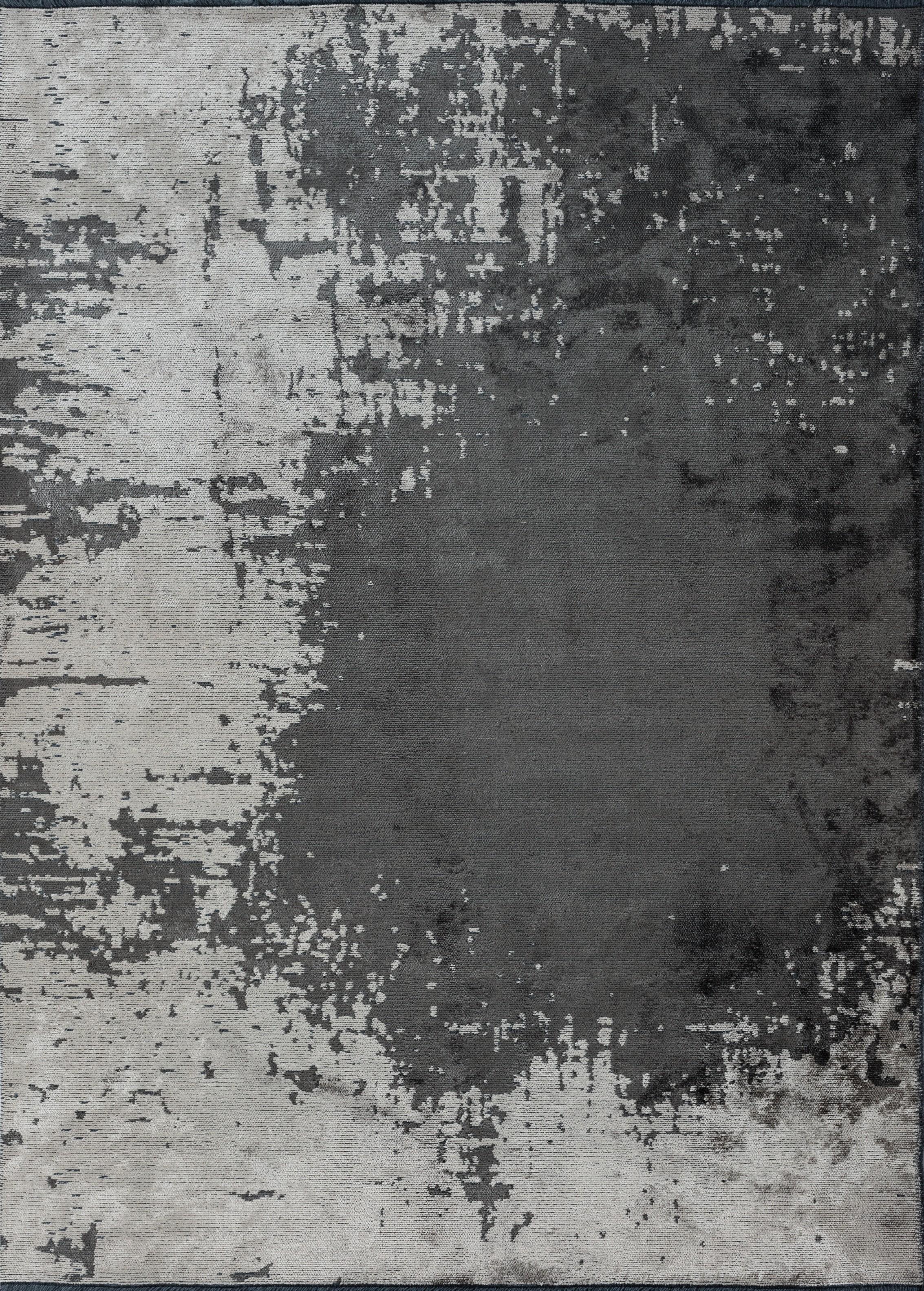 For Sale:  (Gray) Modern Abstract Luxury Area Rug