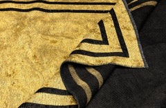 Modern No Pattern Solid Color Luxury Area Rug