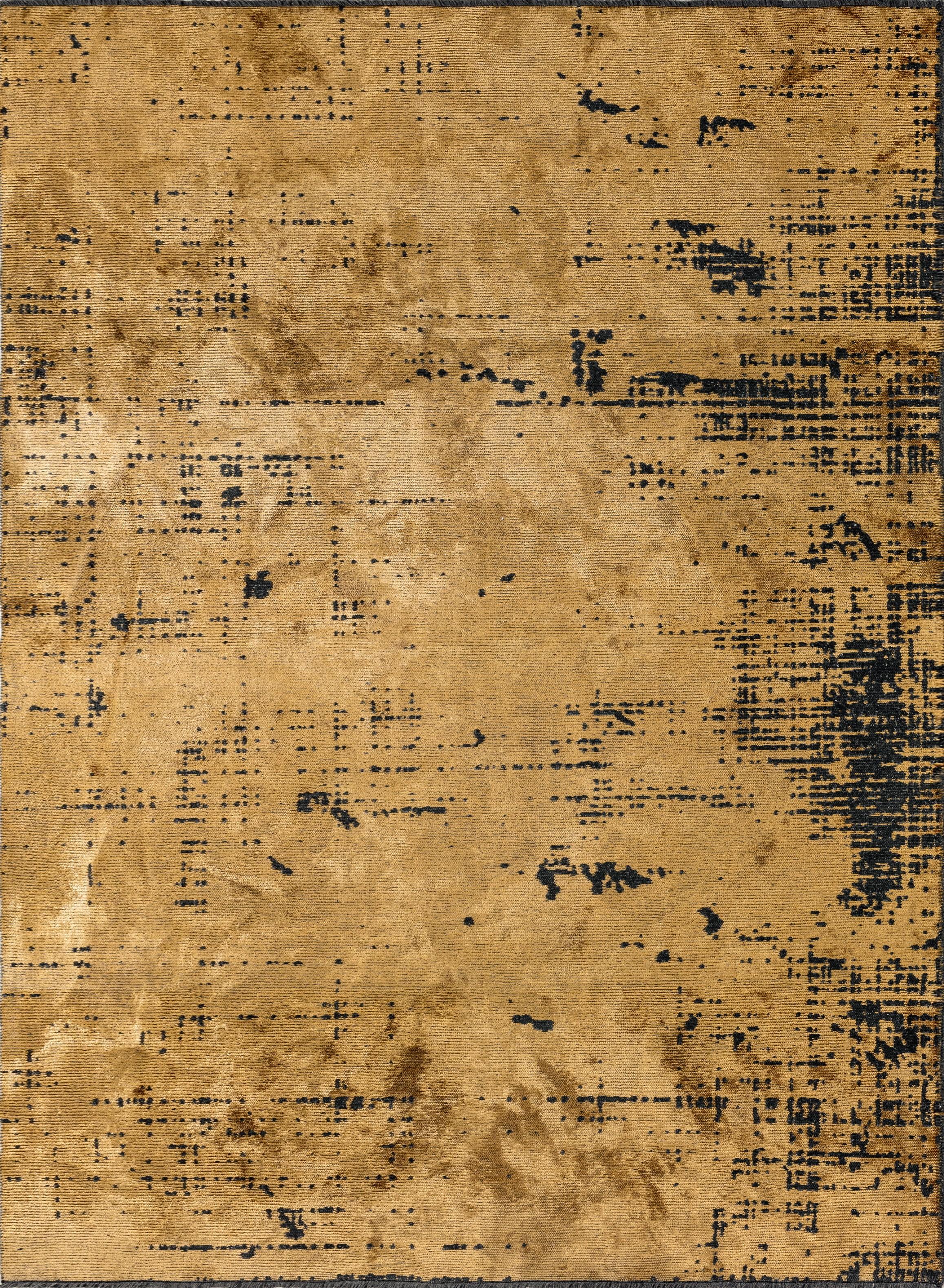 For Sale:  (Gold) Modern Camouflage Luxury Area Rug