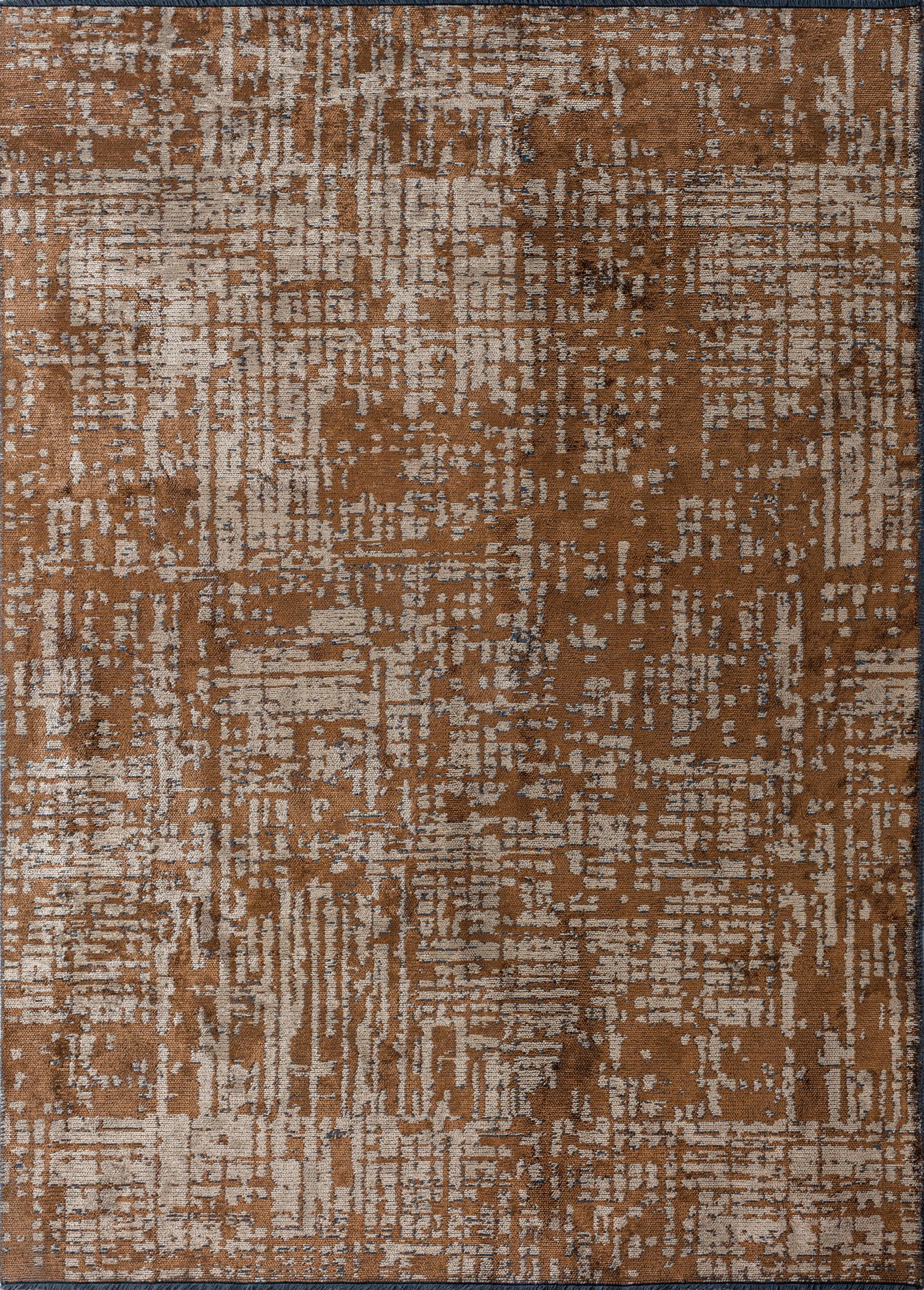 For Sale:  (Brown) Modern Abstract Luxury Area Rug