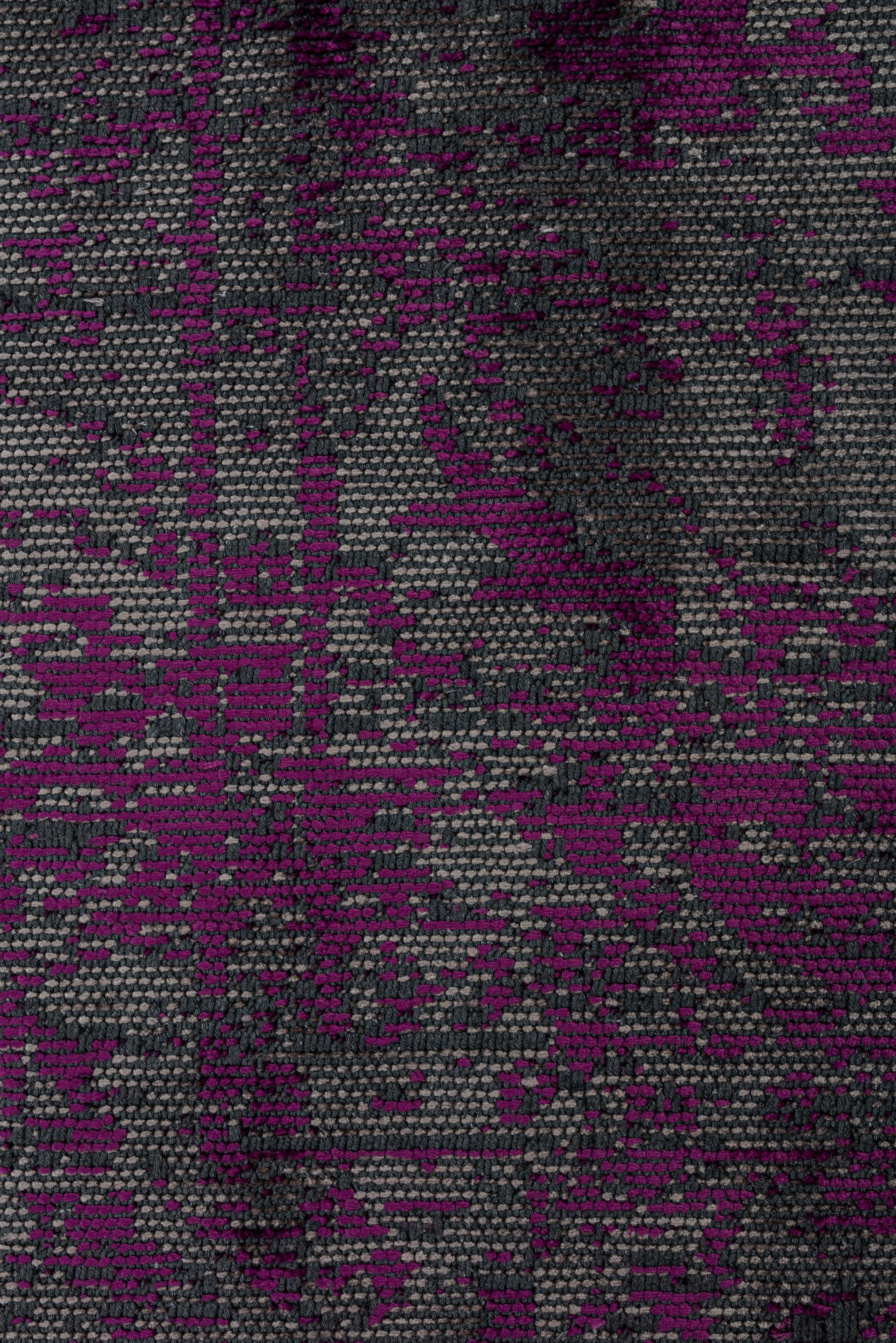 En vente :  (Violet) Moderne  Tapis oriental de luxe 5