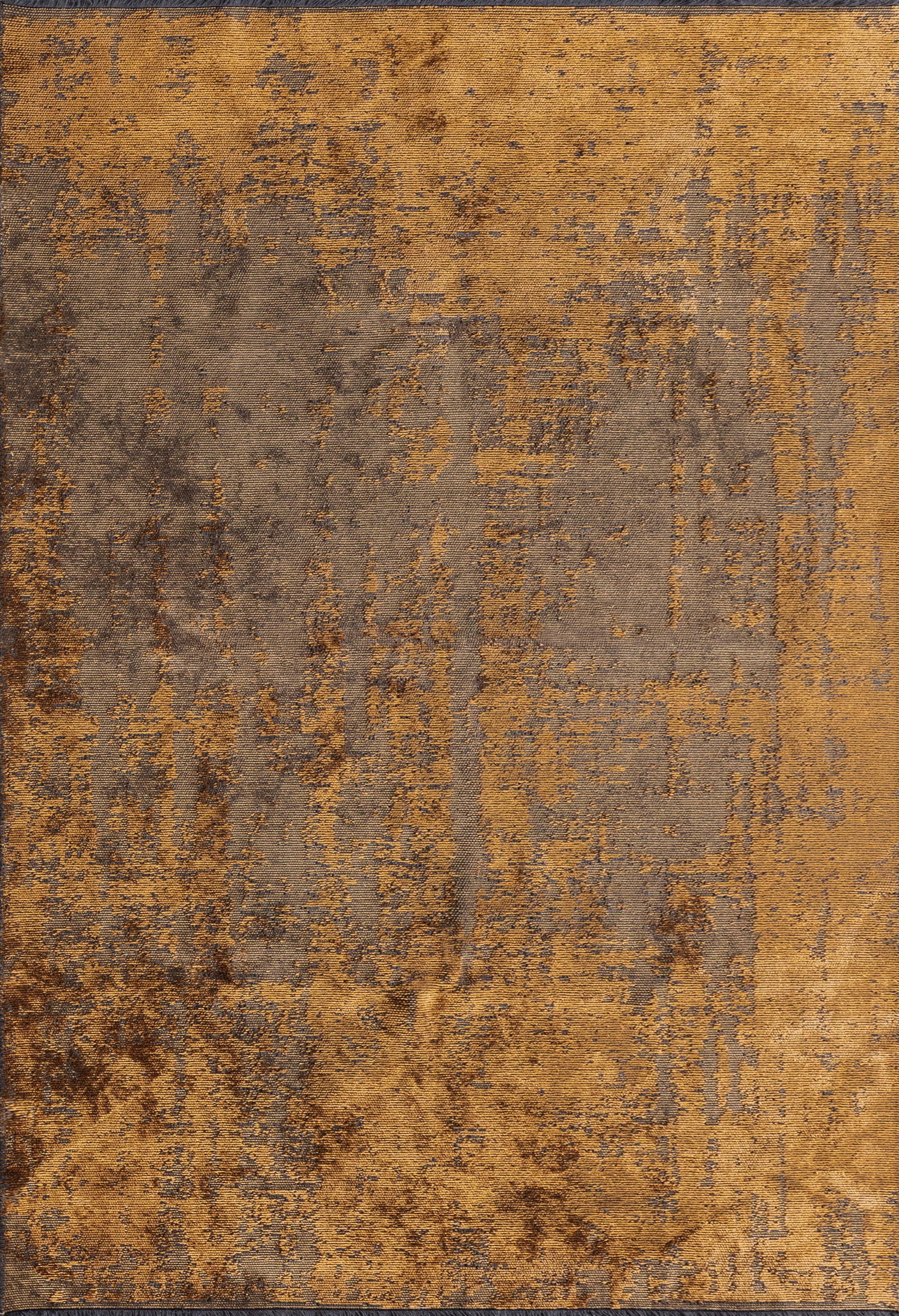 For Sale:  (Orange) Modern  Abstract Luxury Hand-Finished Area Rug