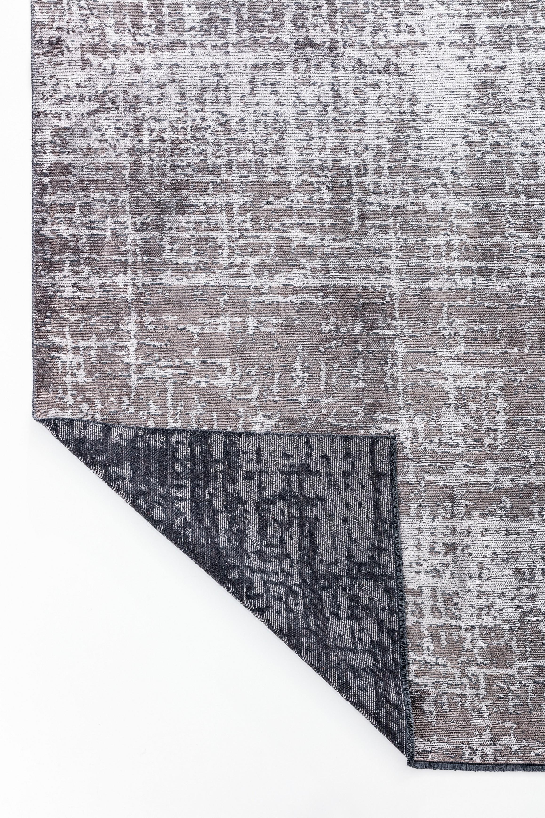 For Sale:  (Gray) Modern  Abstract Luxury Hand-Finished Area Rug 3