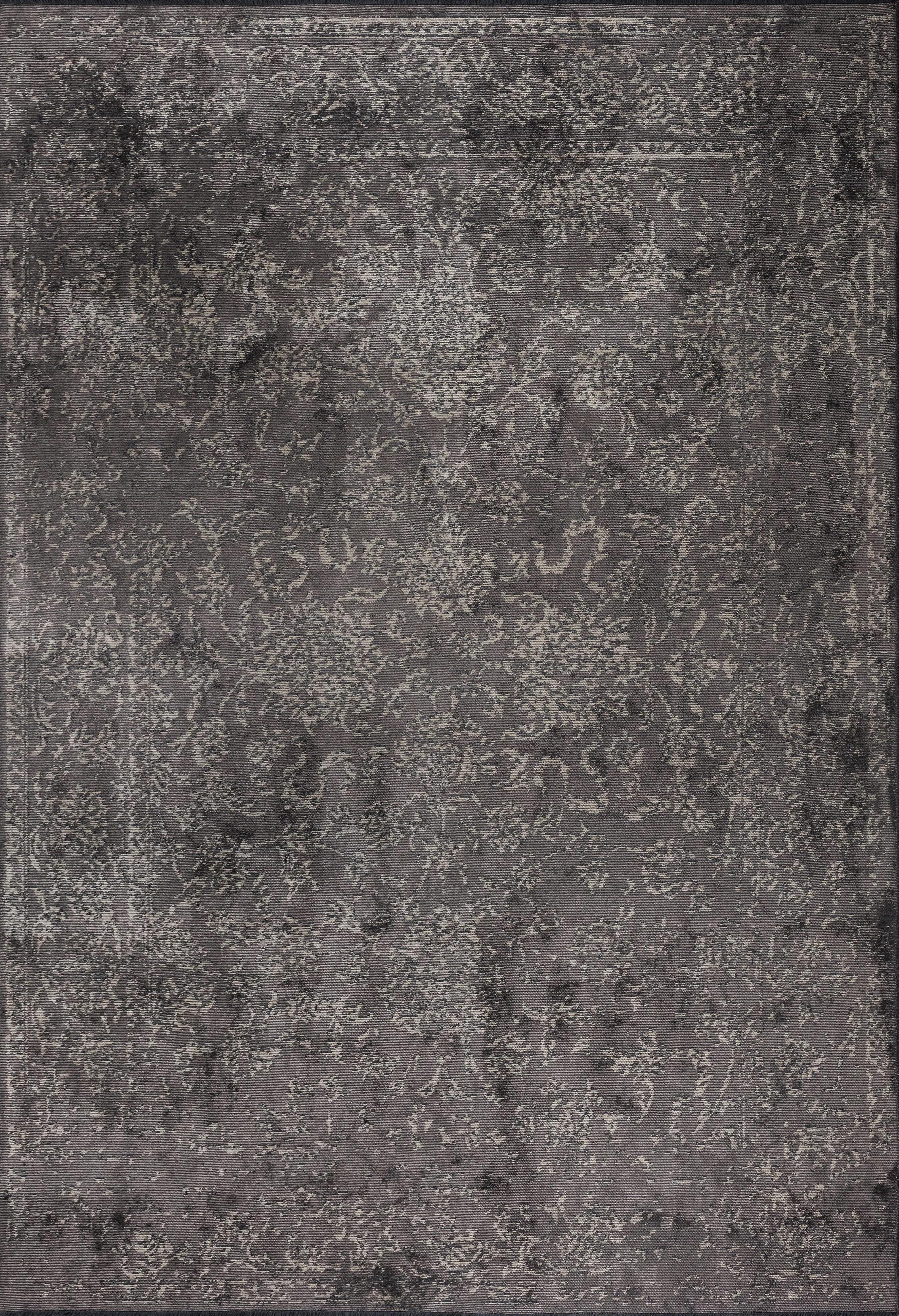 For Sale:  (Gray) Modern  Toile Luxury Hand-Finished Area Rug