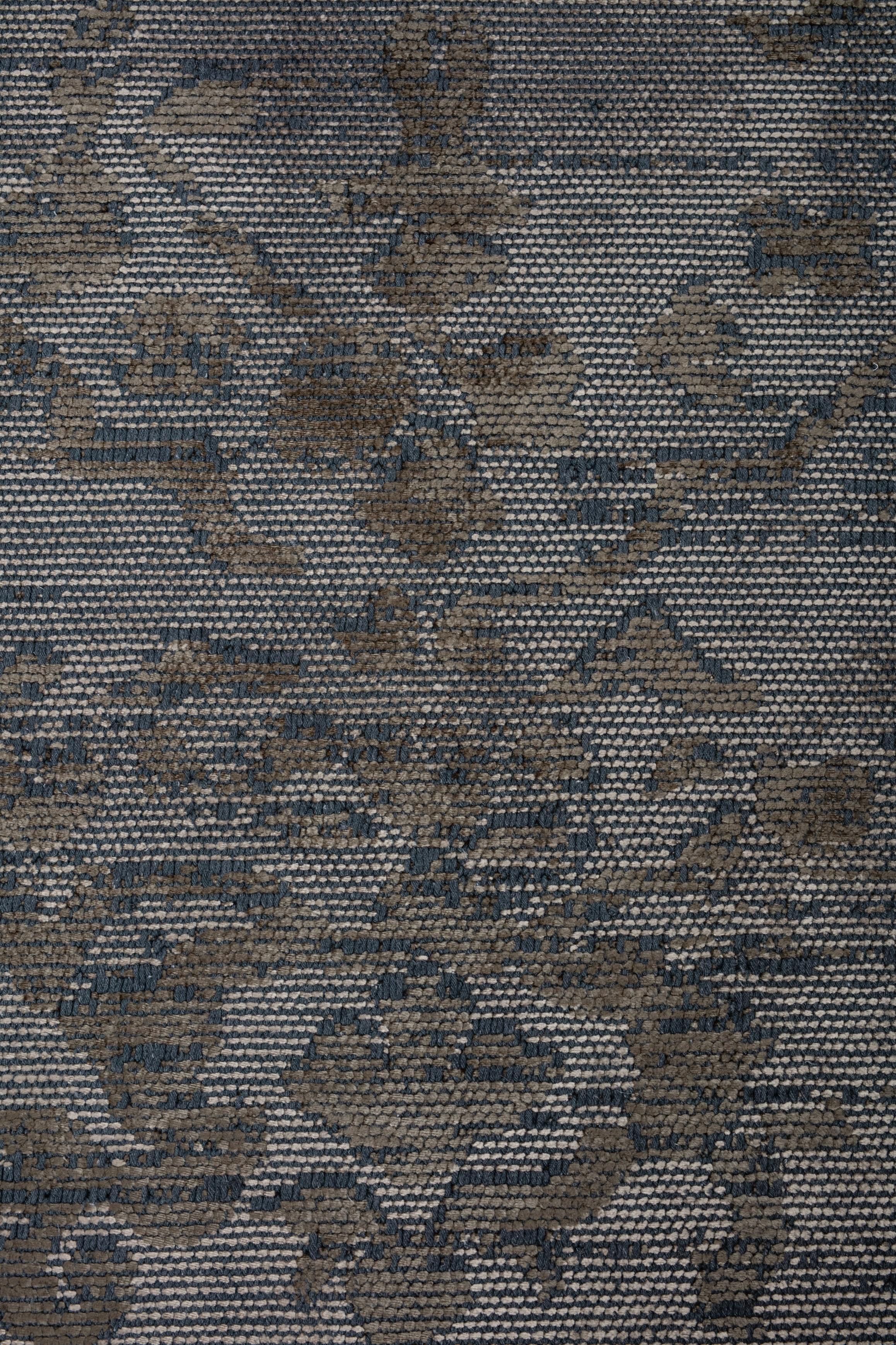 For Sale:  (Gray) Modern  Oriental Luxury Hand-Finished Area Rug 5