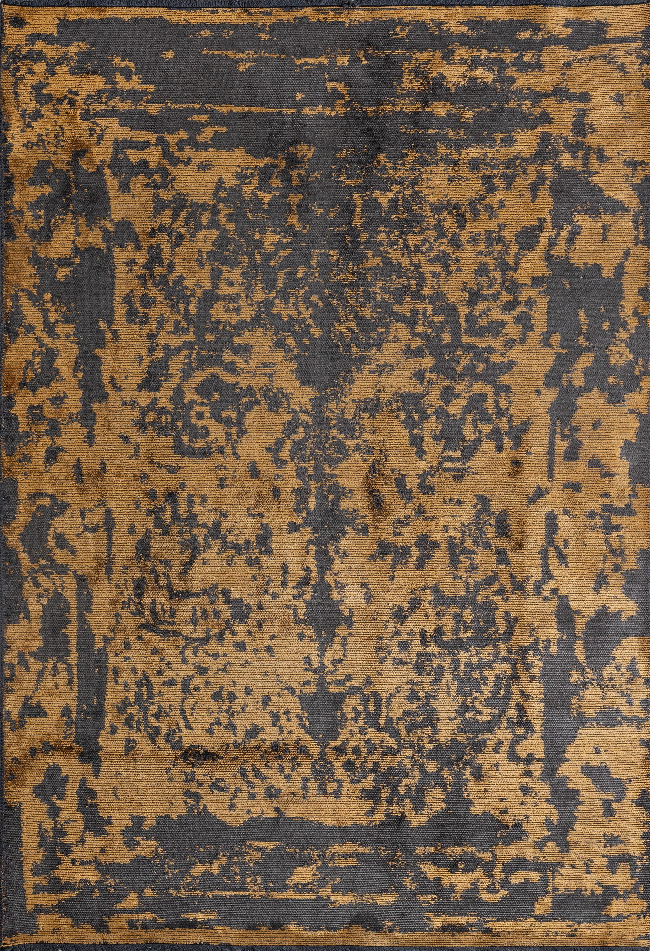 Im Angebot: Traditioneller Orientalischer Luxus-Teppich, handgefertigt,  (Grau)