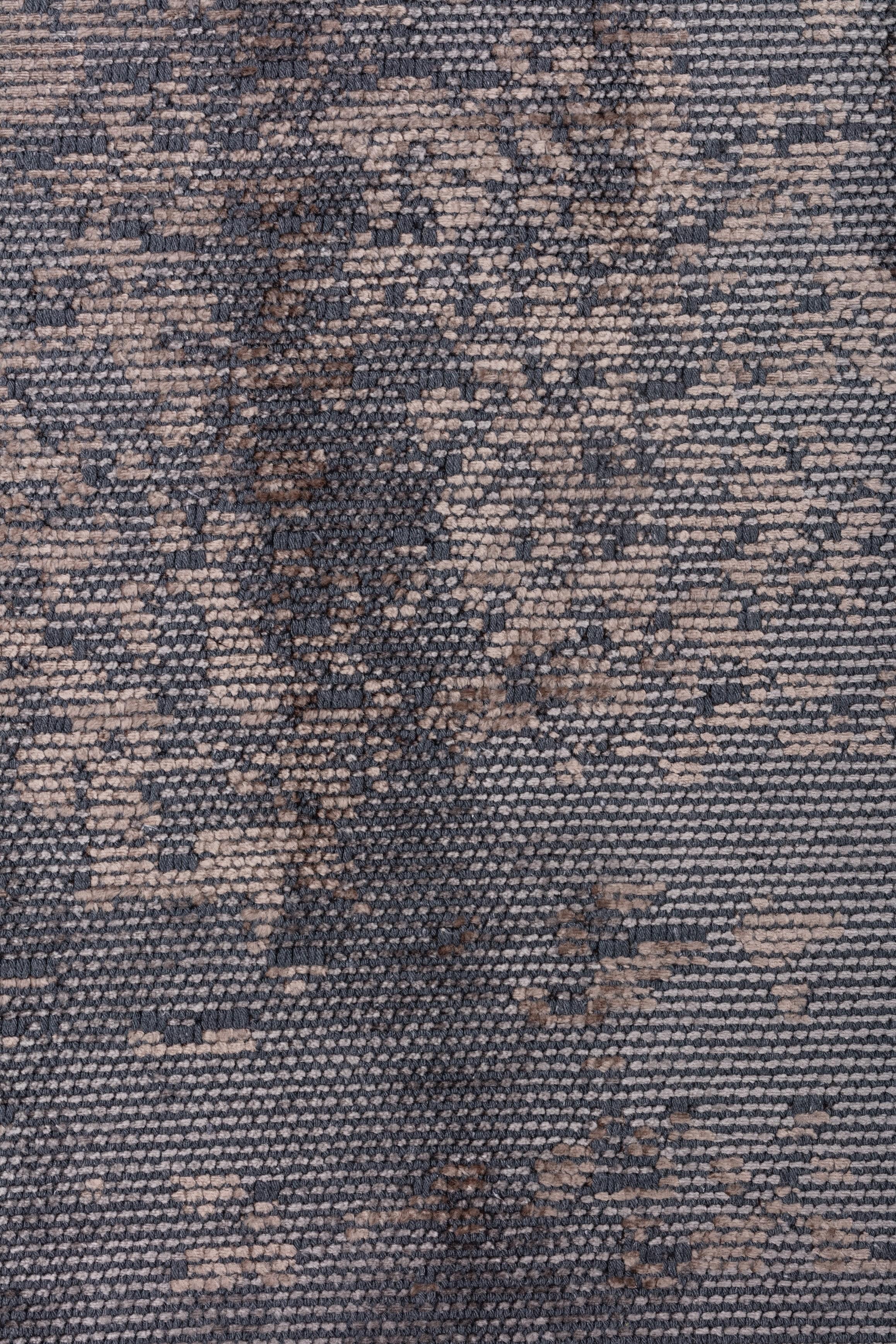 For Sale:  (Gray) Modern  Toile Luxury Area Rug 5