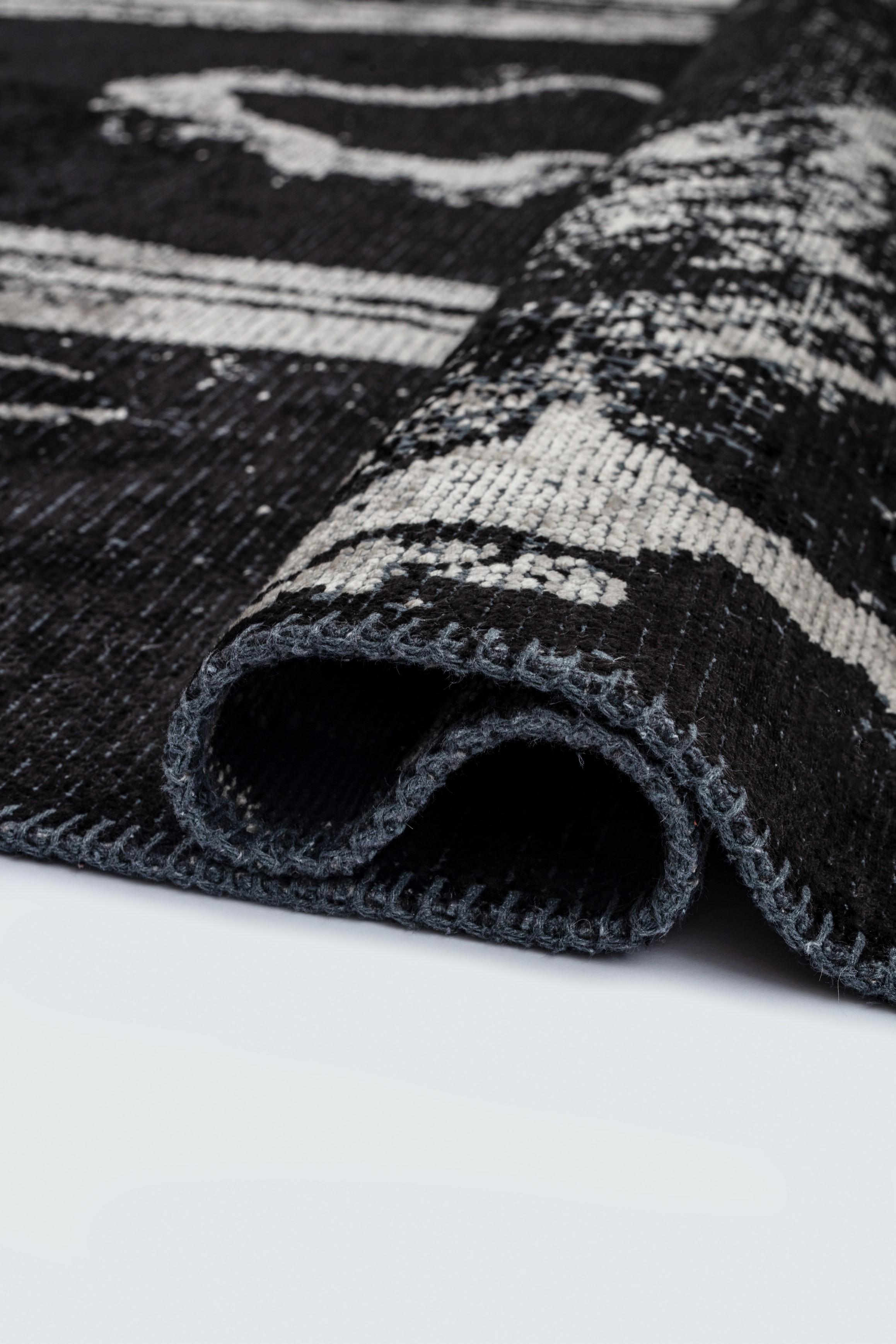En vente :  (Beige) Tapis de luxe abstrait moderne 2