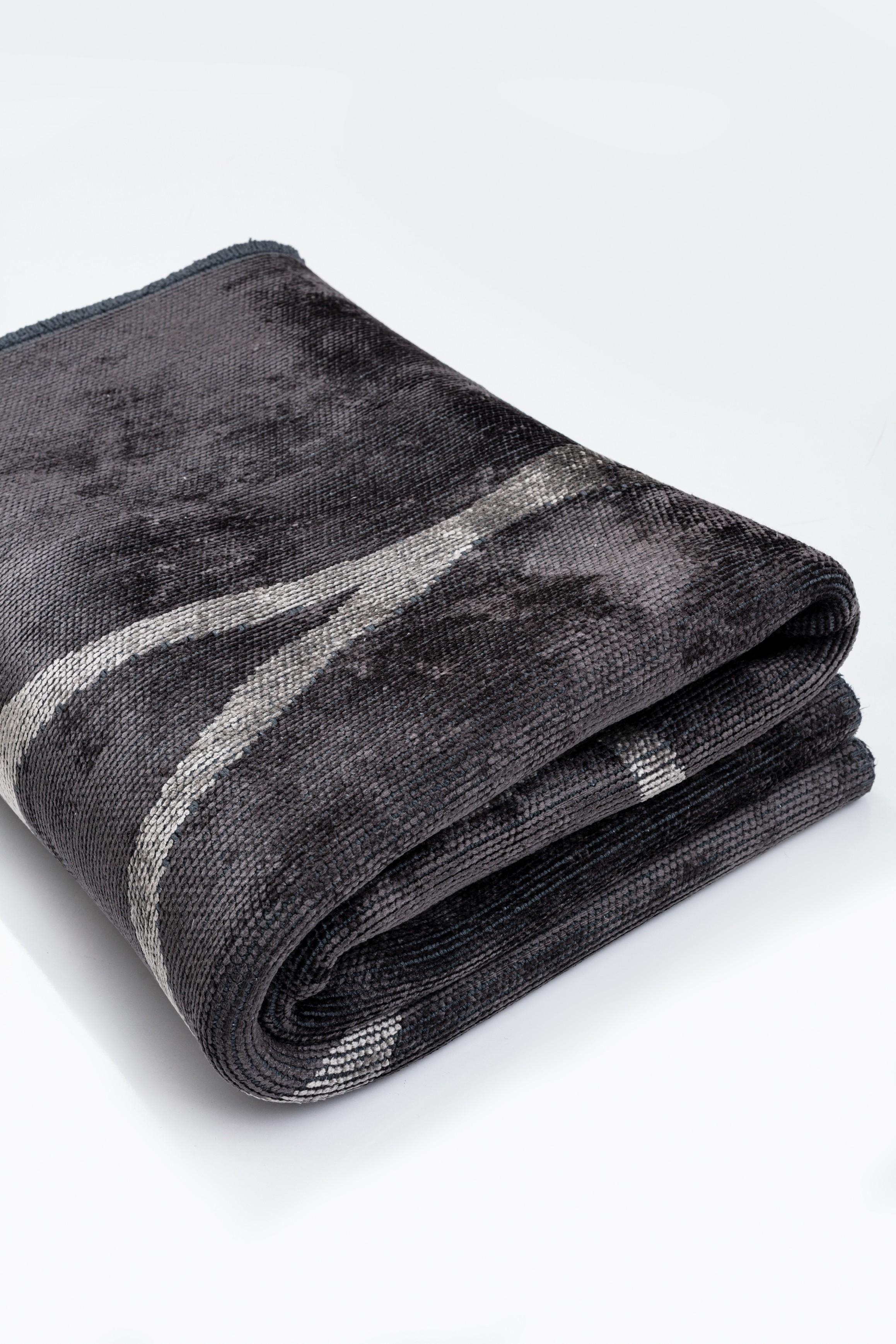 in vendita:  (Grigio) Tappeto di lusso astratto moderno 4