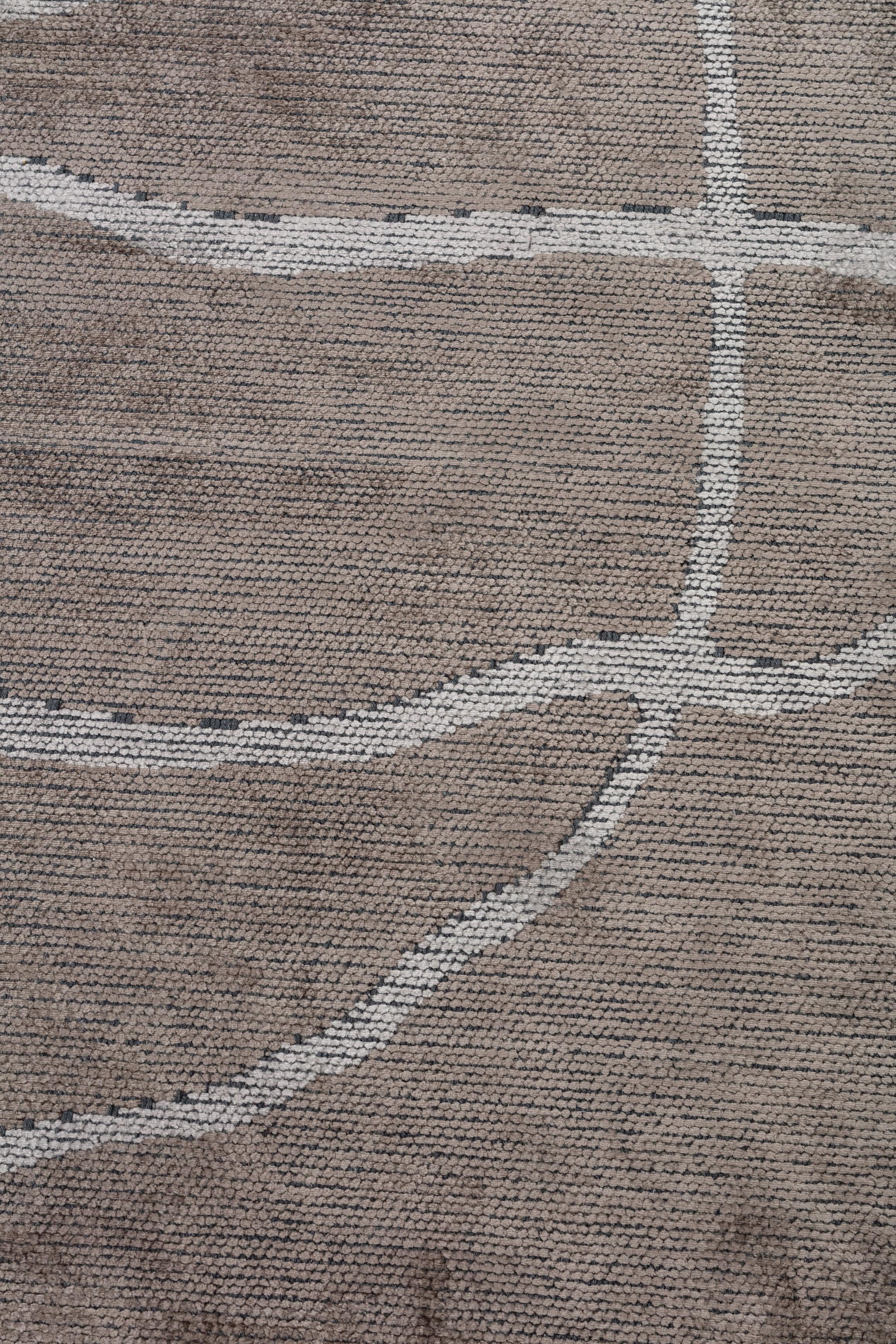 For Sale:  (Gray) Modern Abstract Luxury Area Rug 5