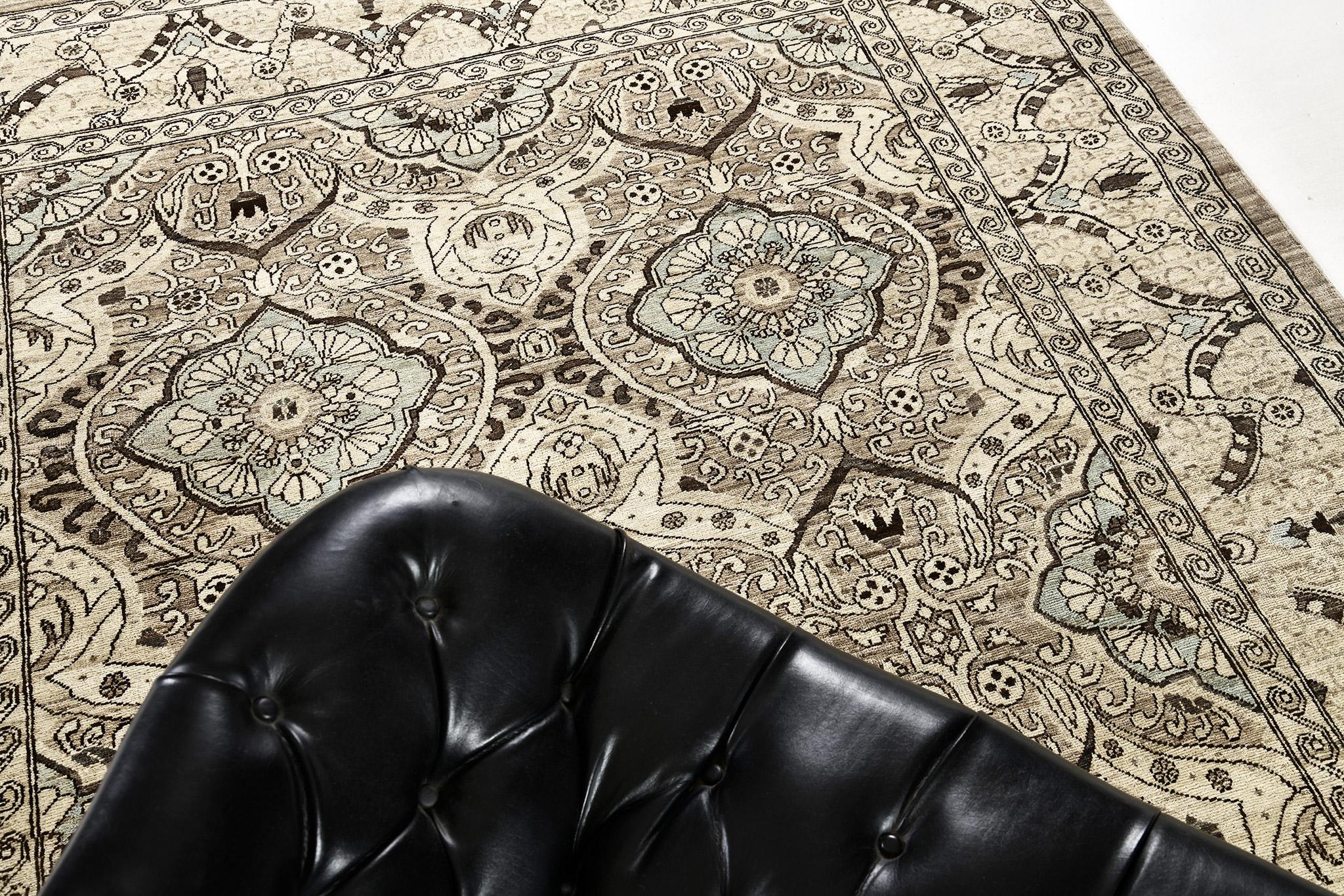 Hand-Knotted Rapture D5408 For Sale