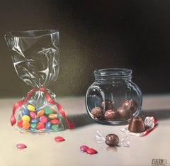 Contemporary Realist Painting 'Sweet Delights' by Raquel Carbonell