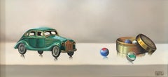 STILL LIFE, CARS AND MARBLES