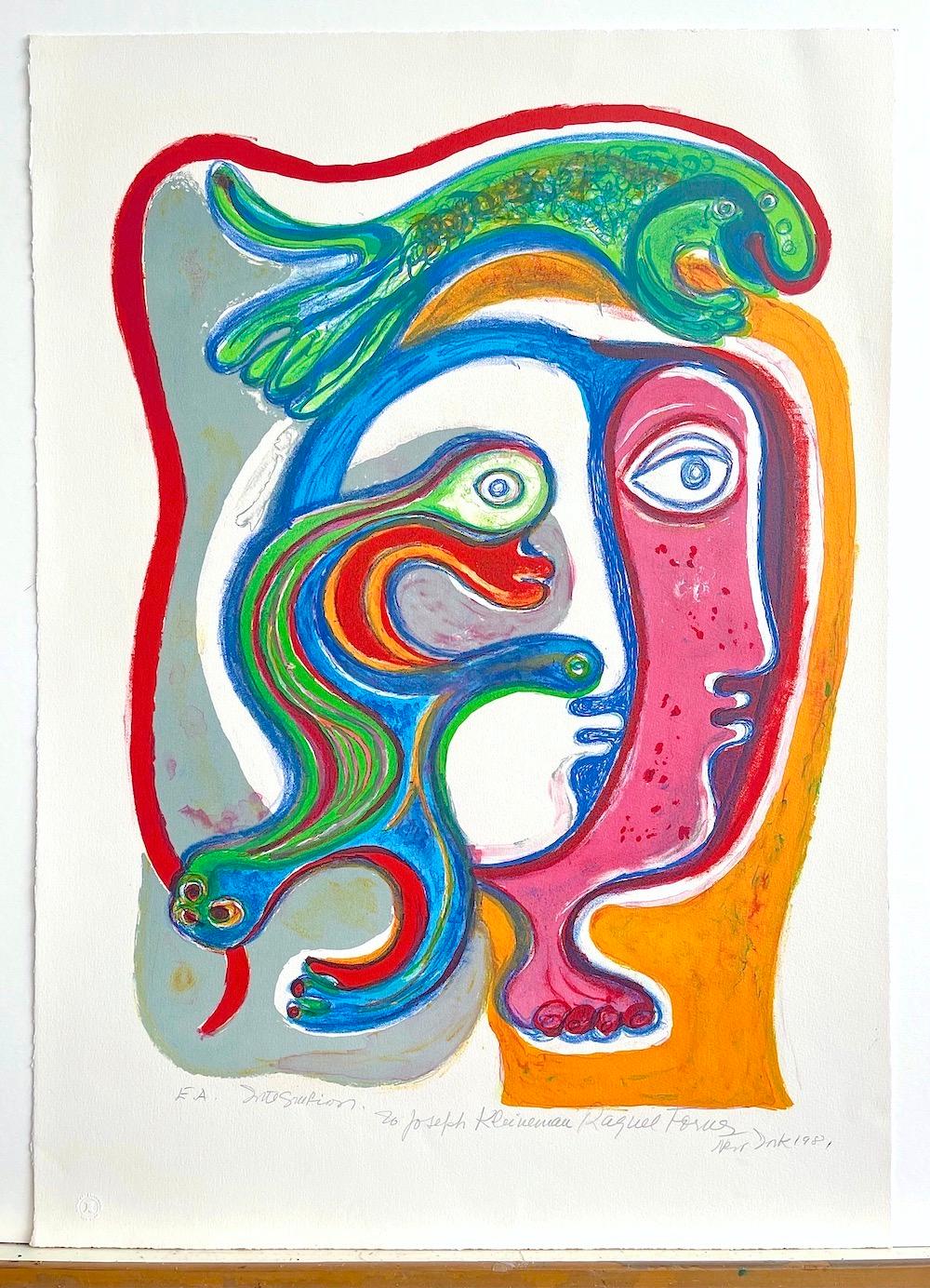 Raquel Forner (1902-1988) Argentinische Malerin und Grafikerin, geboren 1902 in Buenos Aires und gestorben 1988 in derselben Stadt, gilt als eine der besten argentinischen Malerinnen der zweiten Hälfte des 20. Jahrhunderts. INTEGRACION ist eine