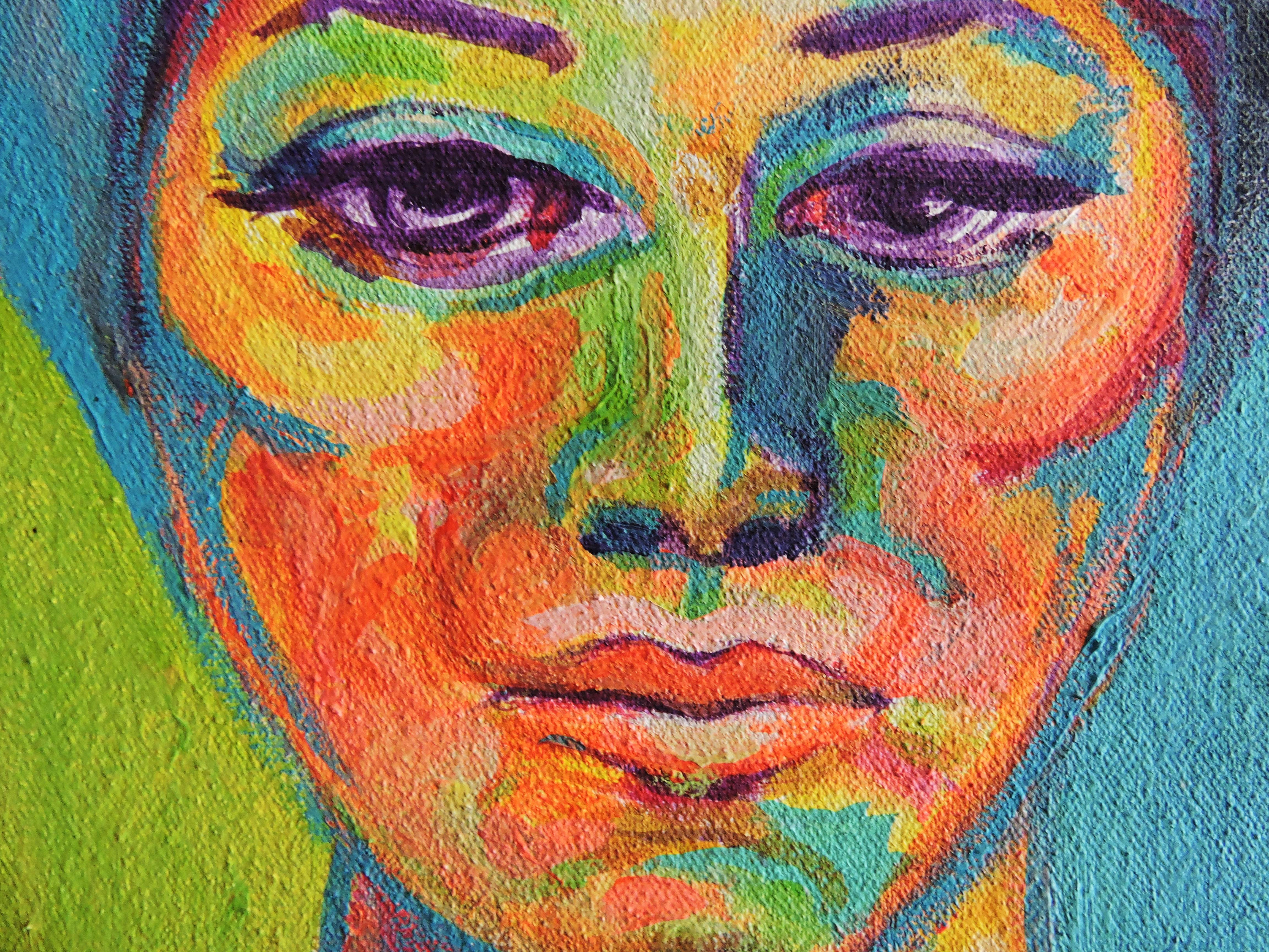 Frida - Painting Arte pop de Raquel Sarangello
