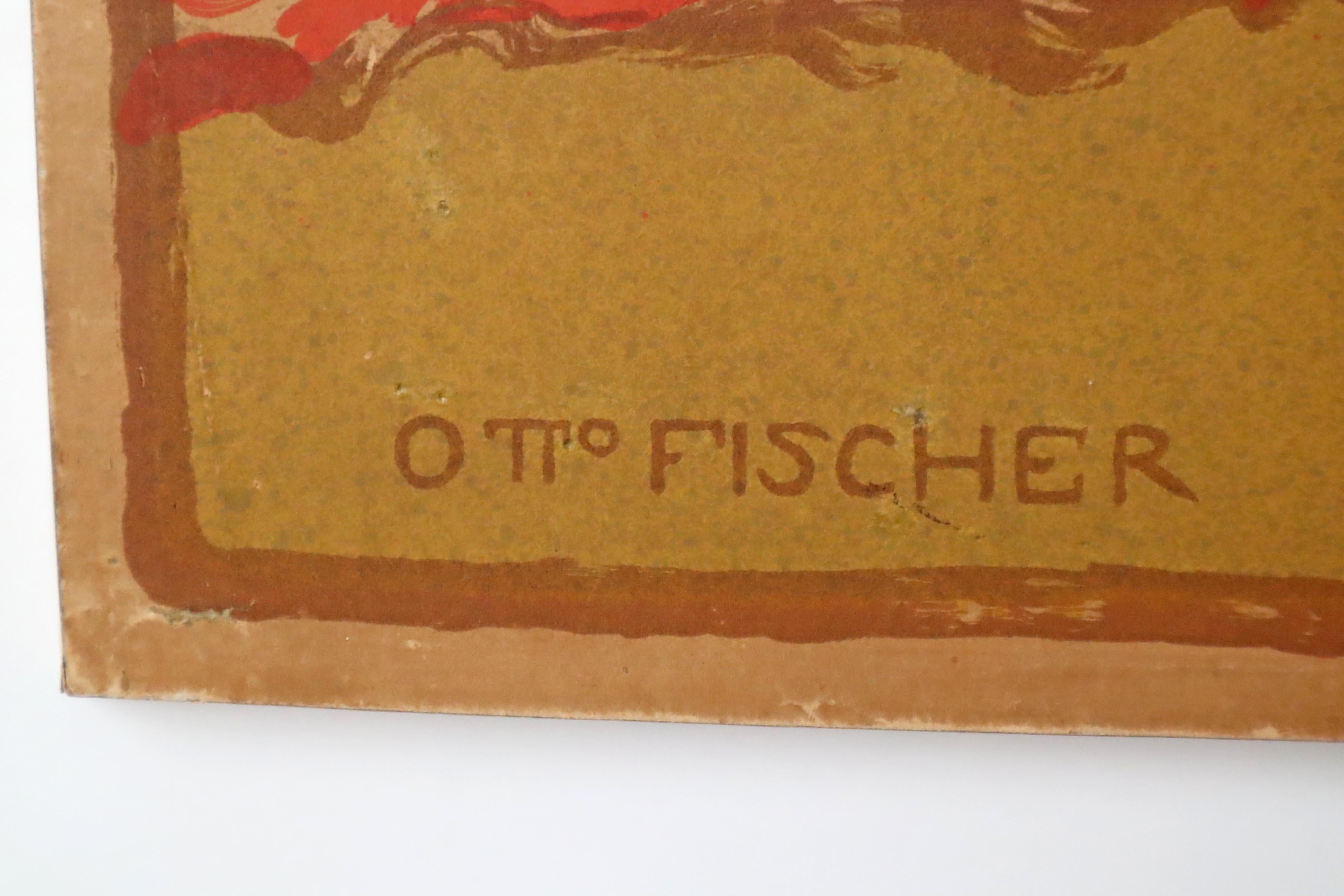 Rar Art Nouvo Exposiciones  Sajonia Arte y Artesanía Dresde 1896 Otto Fischer en venta 3