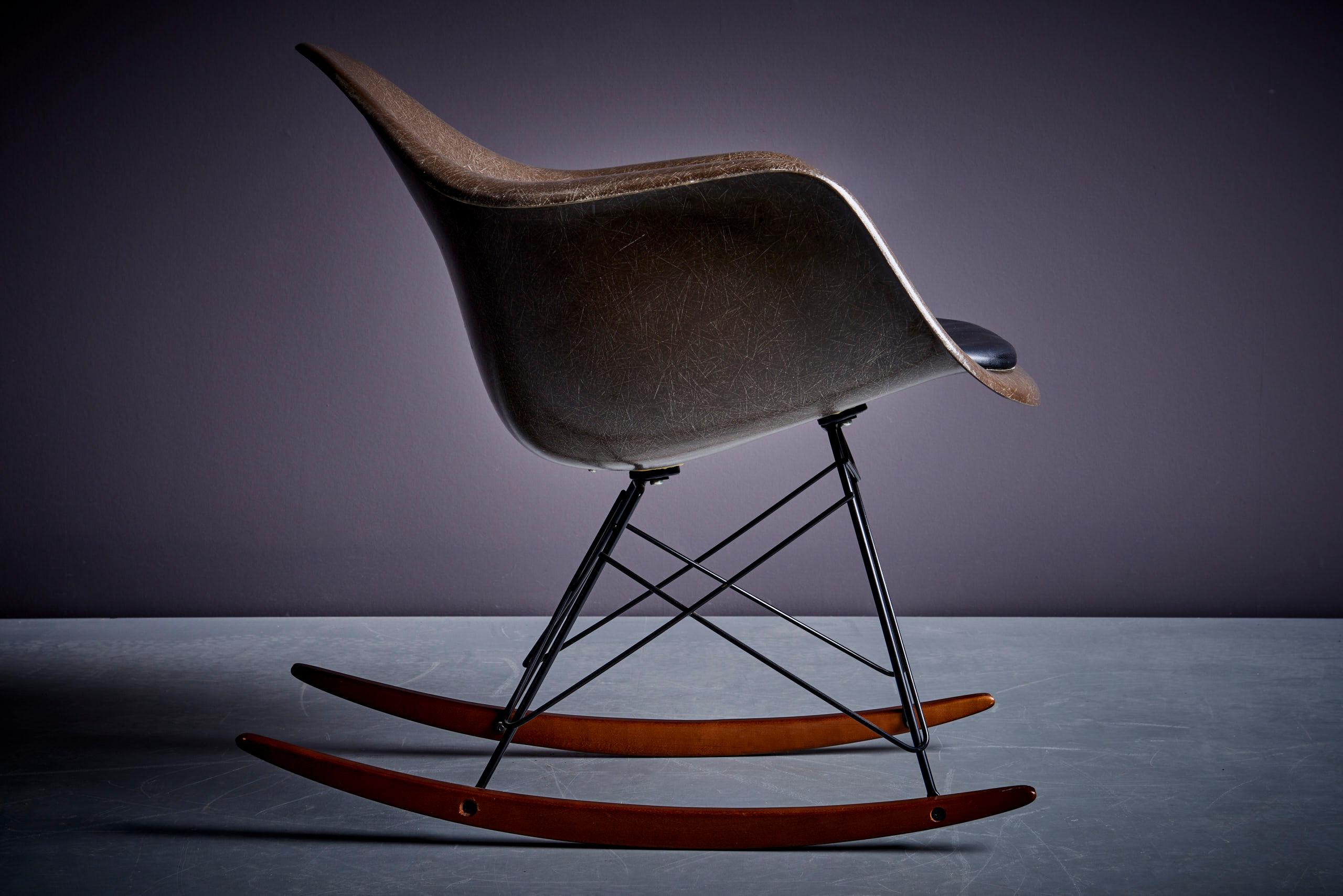 German RAR Ray & Charles Eames Rocking Chair for Vitra For Sale