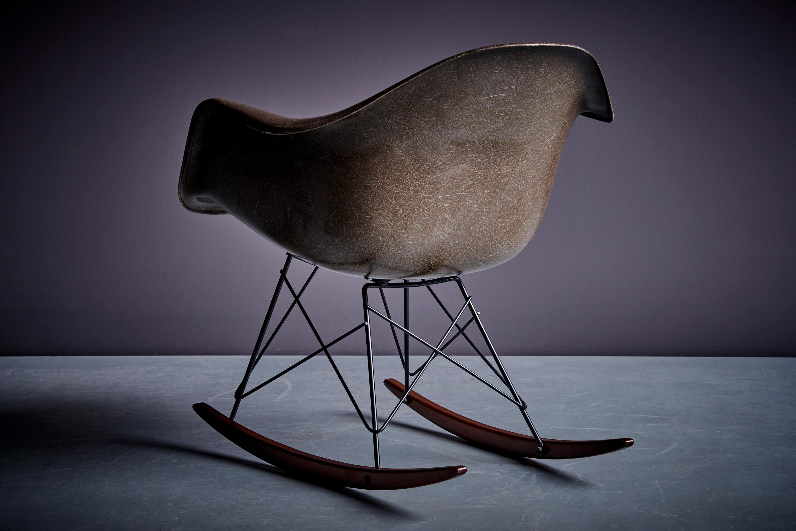 Late 20th Century RAR Ray & Charles Eames Rocking Chair for Vitra For Sale