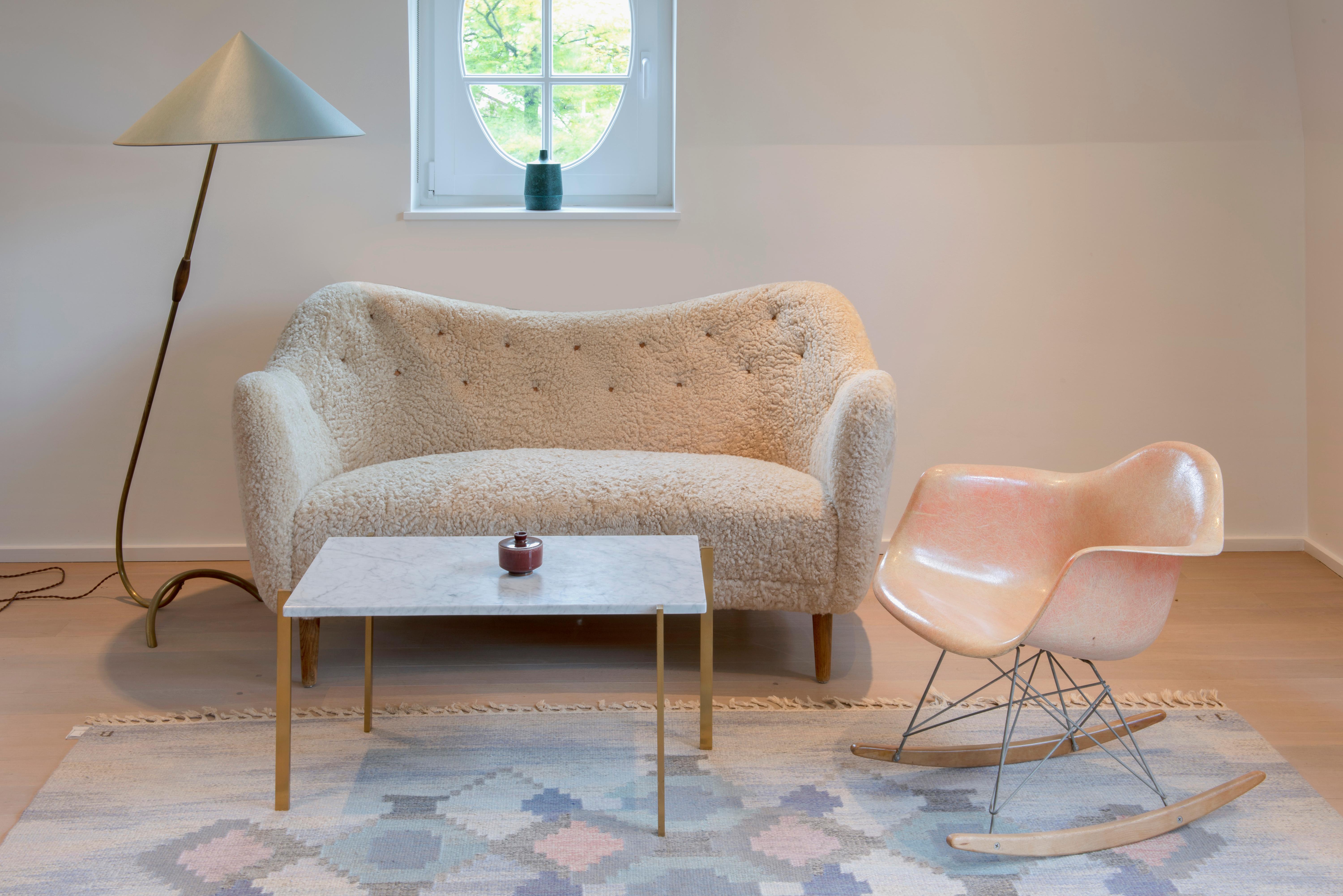 Fauteuil à bascule RAR par Charles and Ray Eames, années 1950 Bon état - En vente à Uccle, BE