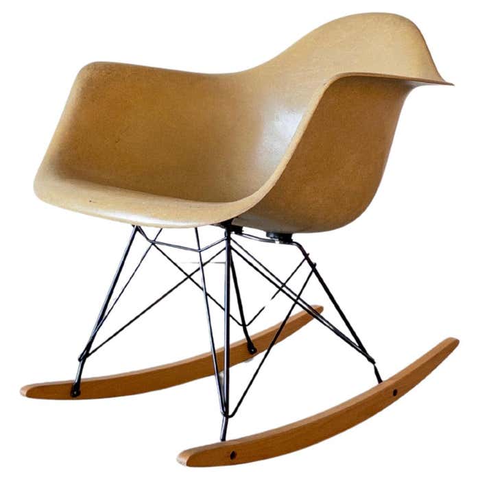 ‘RAR’ Rocking Chair by Ray and Charles Eames for Herman Miller, 1960s ...